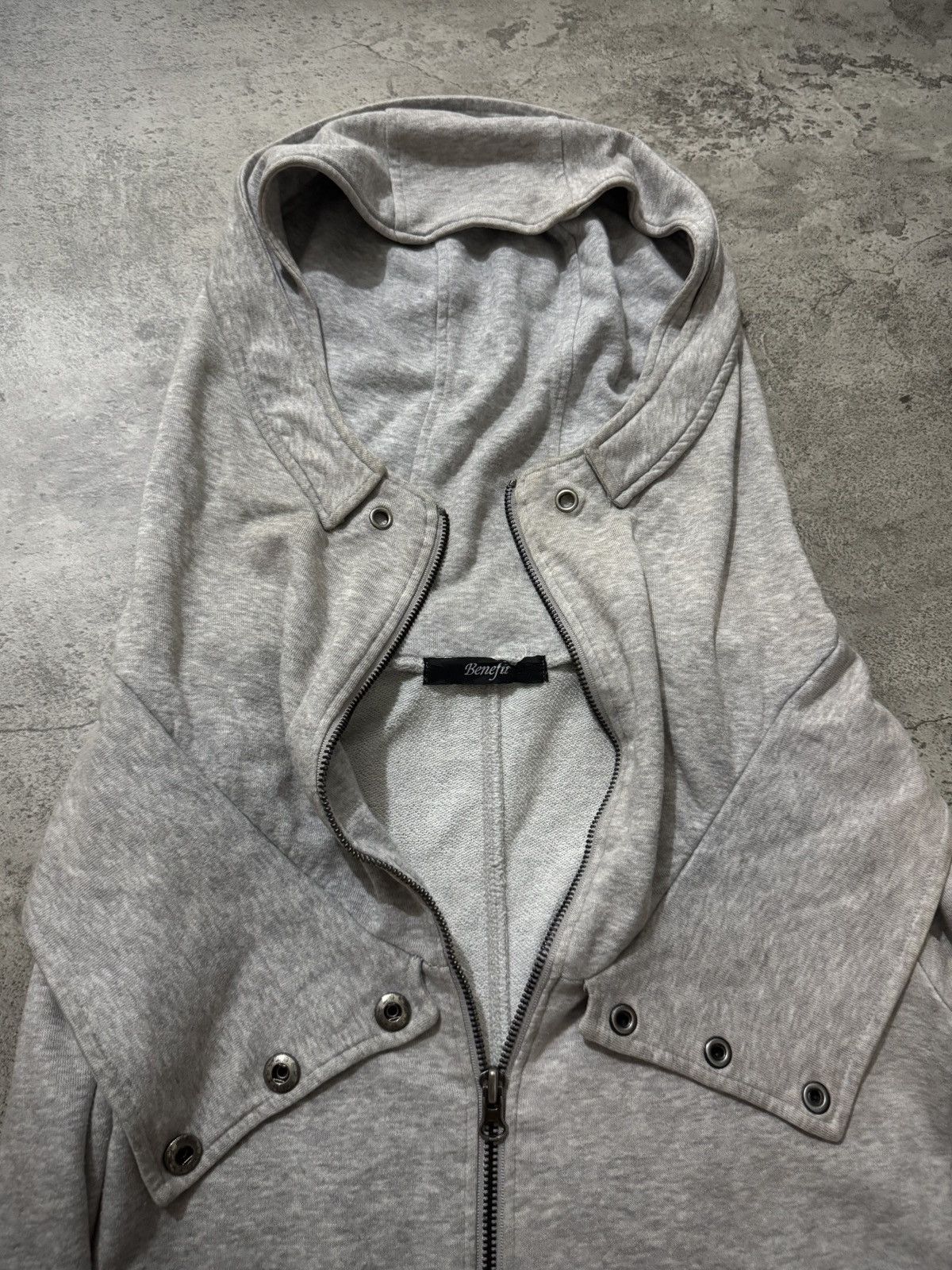 Japanese Brand BENEFIT KNIGHT MASK LGB GOA STYLE HOODIE Size US S / EU 44-46 / 1 - 6 Thumbnail