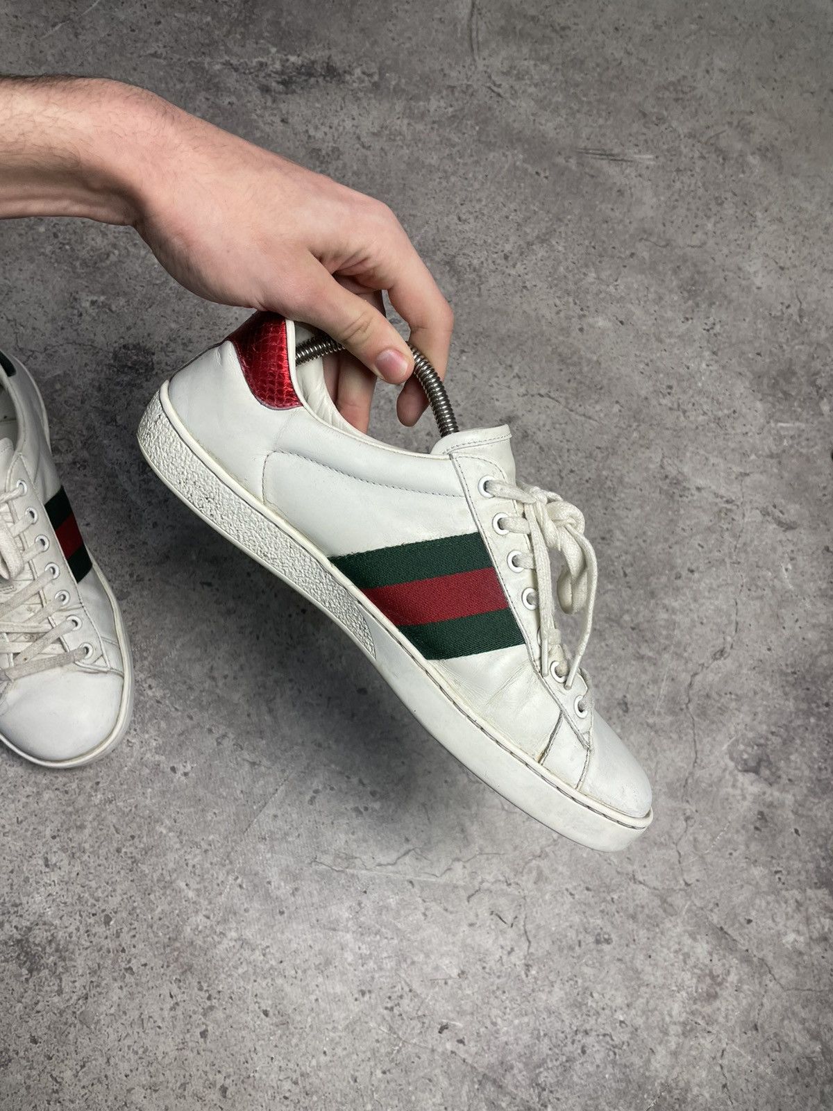 Gucci Gucci Ace Bee Sneakers Size US 8 / EU 41 - 7 Thumbnail