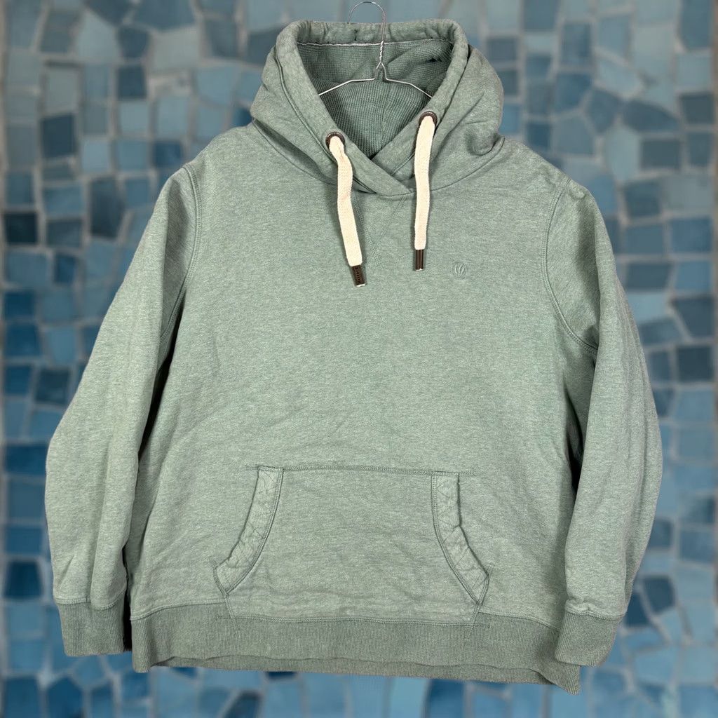 FatFace Fat Face Shirt Womens 18 Green Hoodie Women Pullover Sweatshirt Organic Cotton Fleece Heavy Size XXL / US 16-18 / IT 52-54 - 1 Thumbnail