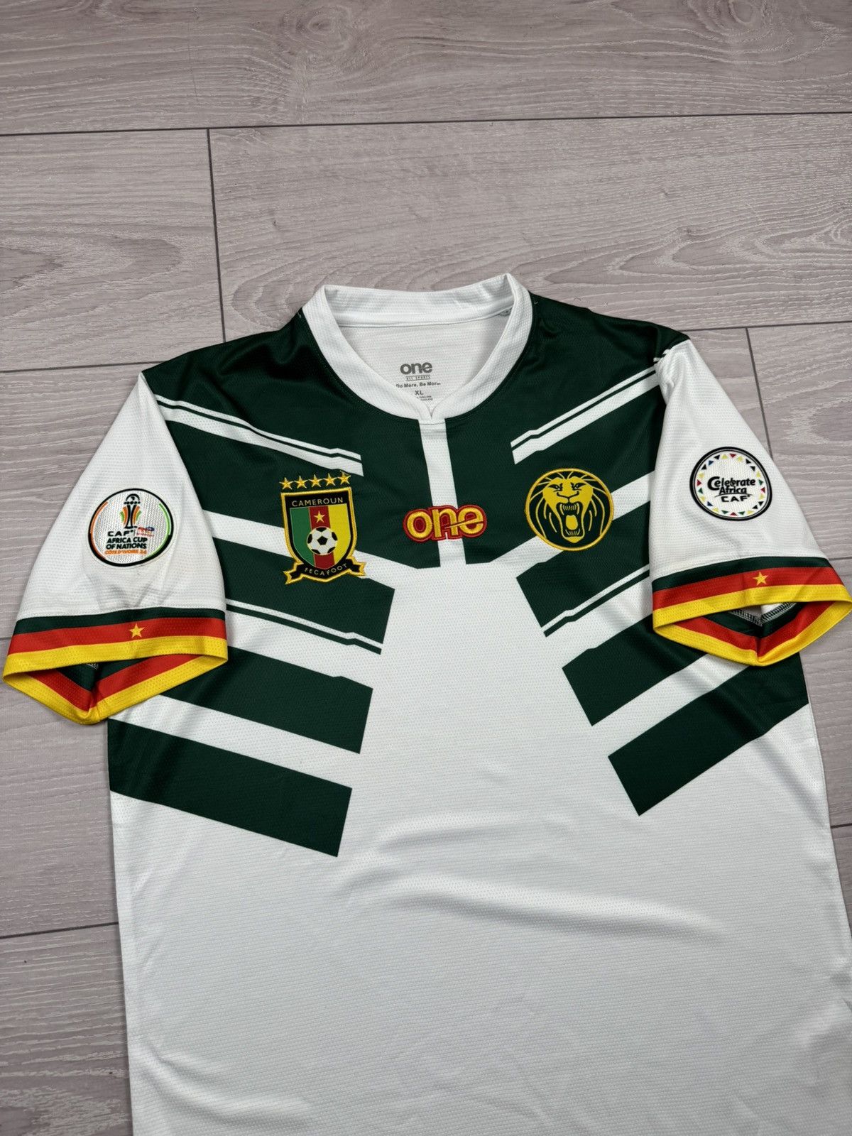 Other Cameroon One Africa CUP 24 Football Soccer Jersey XL sz Size US XL / EU 56 / 4 - 3 Thumbnail