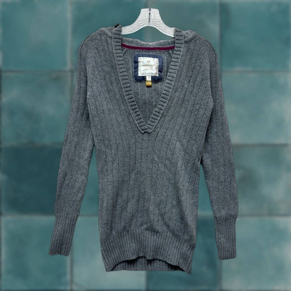 VINTAGE Y2K Sweater Hoodie Gray M Bella Swan Boho Fairy Grunge Whimsigoth