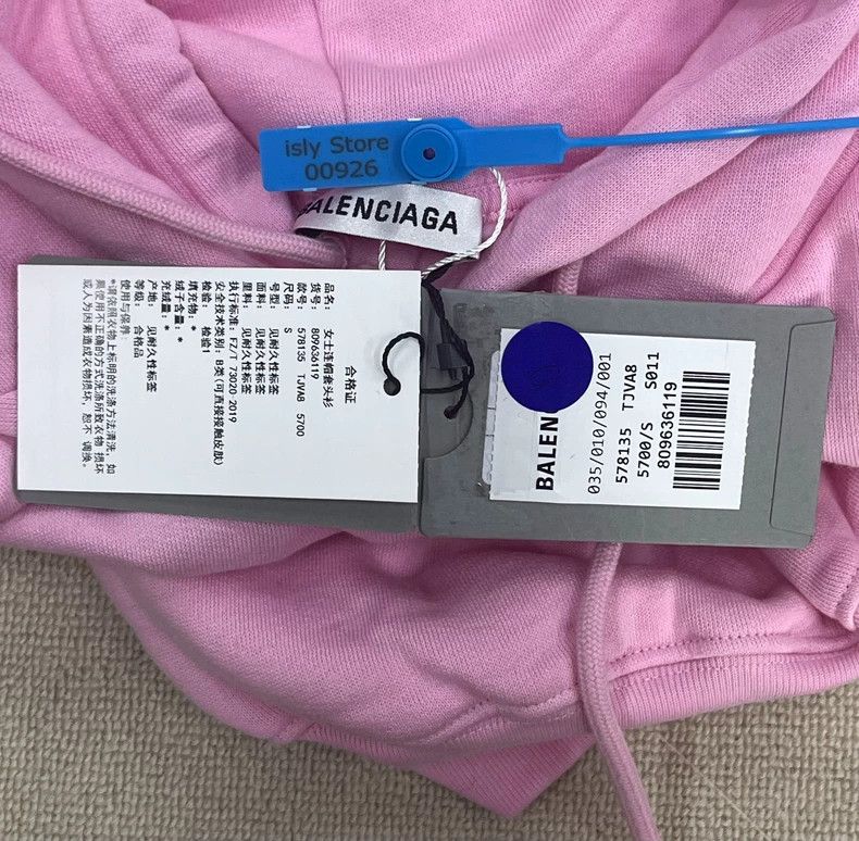 Balenciaga Balenciaga Front and back logo hooded sweatshirt Size US S / EU 44-46 / 1 - 3 Thumbnail