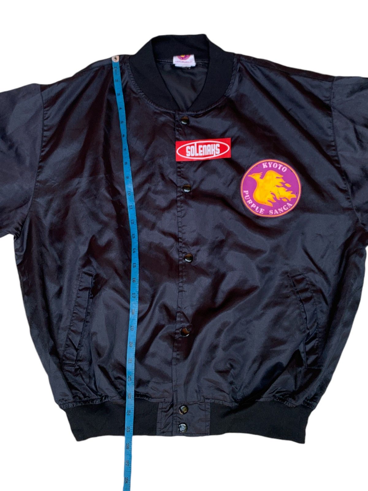 Japanese Brand × Vintage Vintage kyoto purple sanga J-League 90s jacket Size US M / EU 48-50 / 2 - 4 Thumbnail