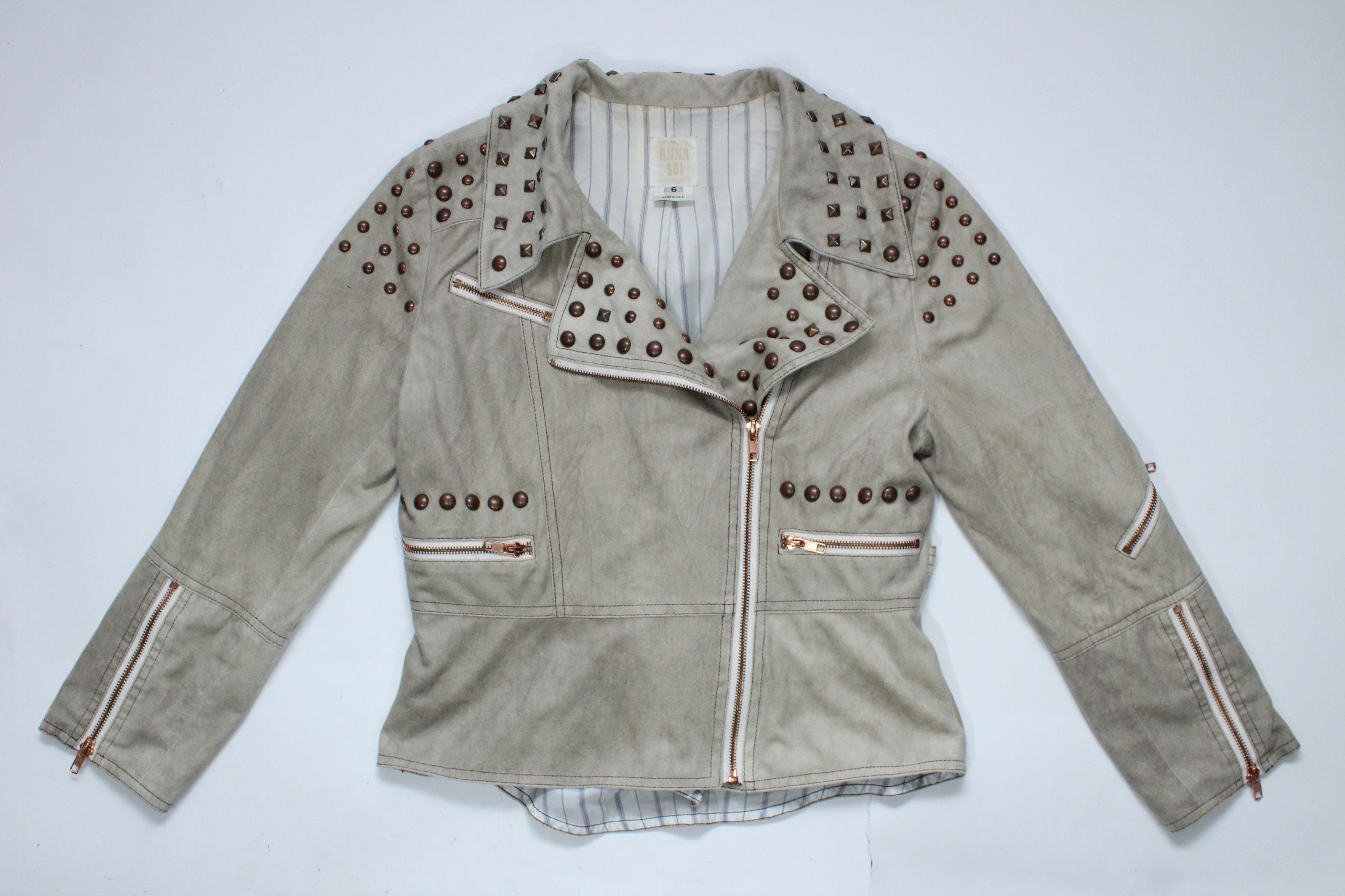 Anna Sui Anna Sui Jacket Womens Size 6 US Made In USA Authentic Size M / US 6-8 / IT 42-44 - 1 Thumbnail