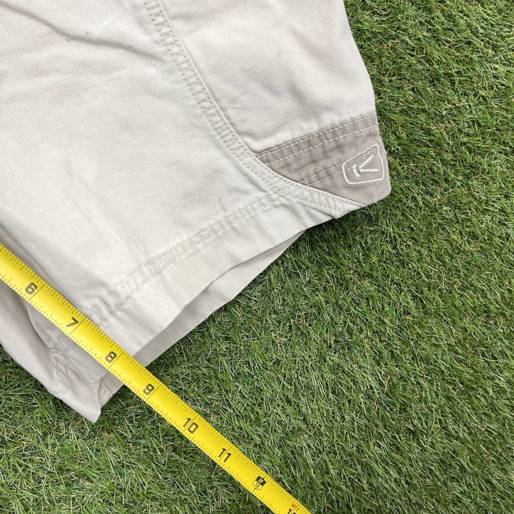 KEEN KEEN Cargo Shorts Mens 32 Outdoor Hiking Cotton Nylon Blend Cargo Outdoor Travel Set Beige 32x9 Pocket Pockets Summer Spring Mens Size US 32 / EU 48 - 4 Thumbnail