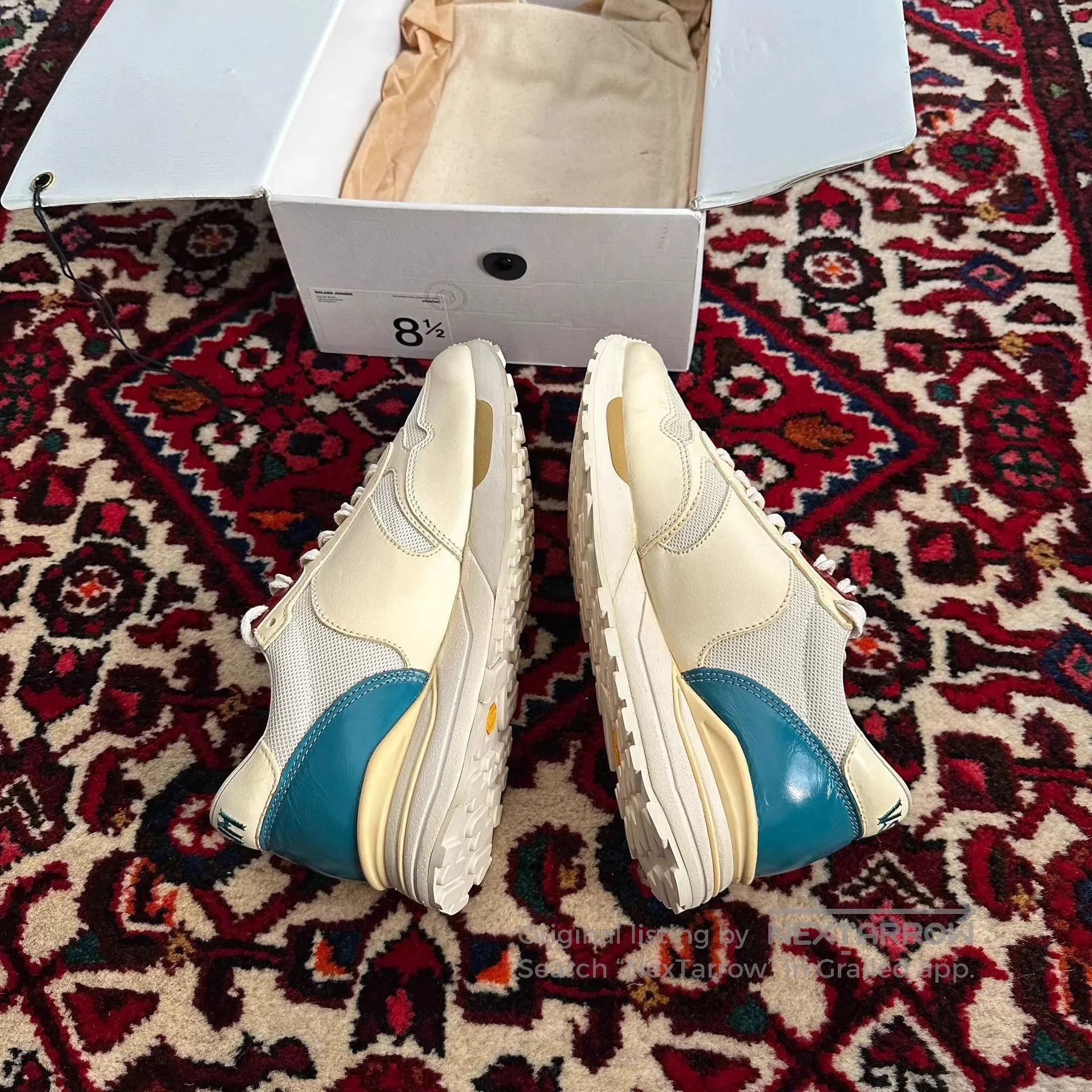 Visvim Multi Color Low Top Sneakers Size 8.5. Size US 8.5 / EU 41-42 - 3 Thumbnail