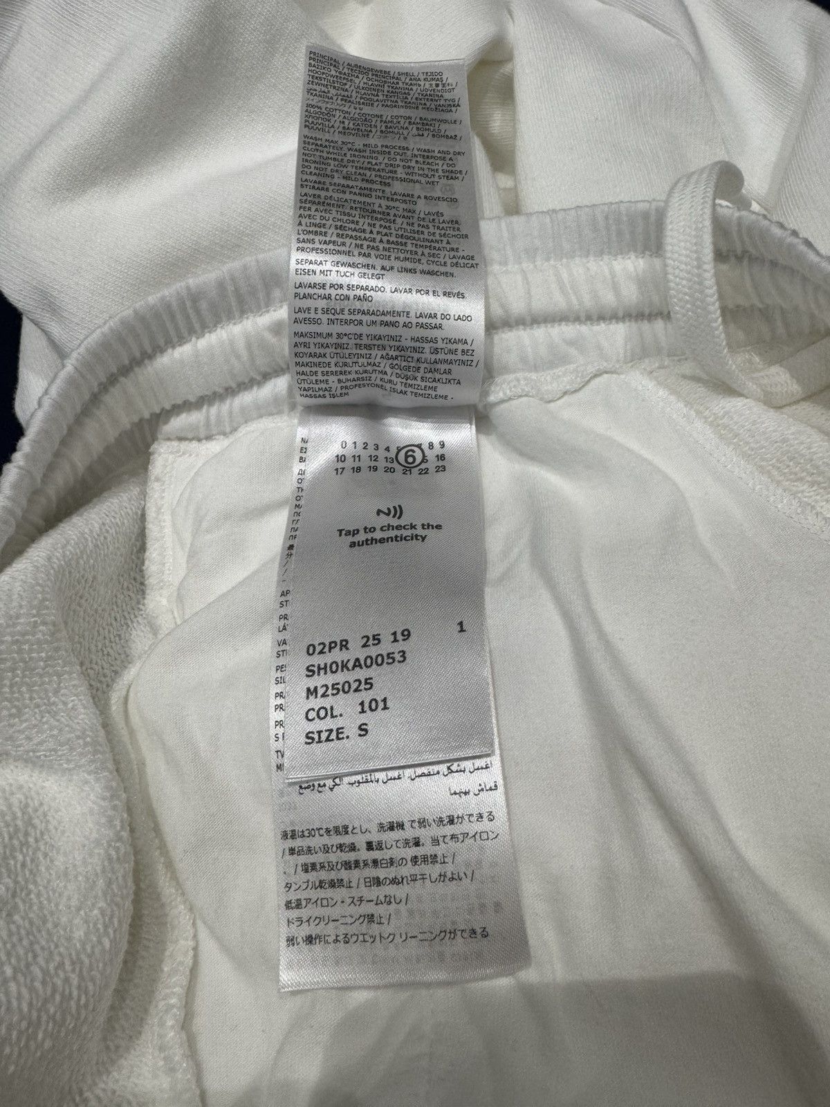 Maison Margiela NWT Drawstring Wide-Leg Trousers - White , S Size US 30 / EU 46 - 7 Thumbnail