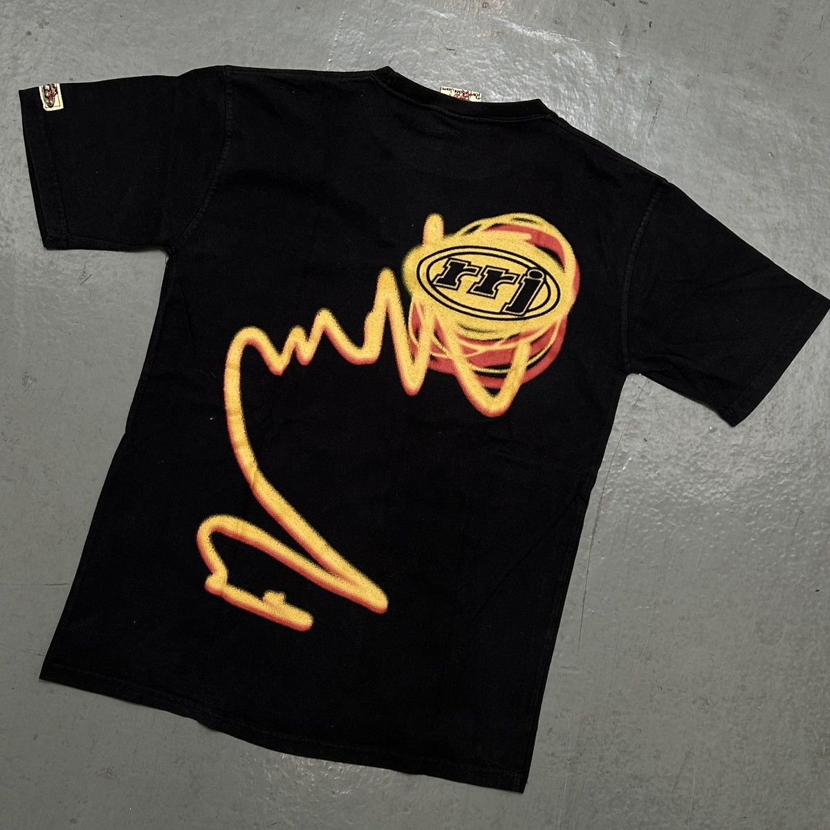Vintage Vintage Rough Rider Jeans (RRJ) Graffiti Tee Size US S / EU 44-46 / 1 - 5 Thumbnail