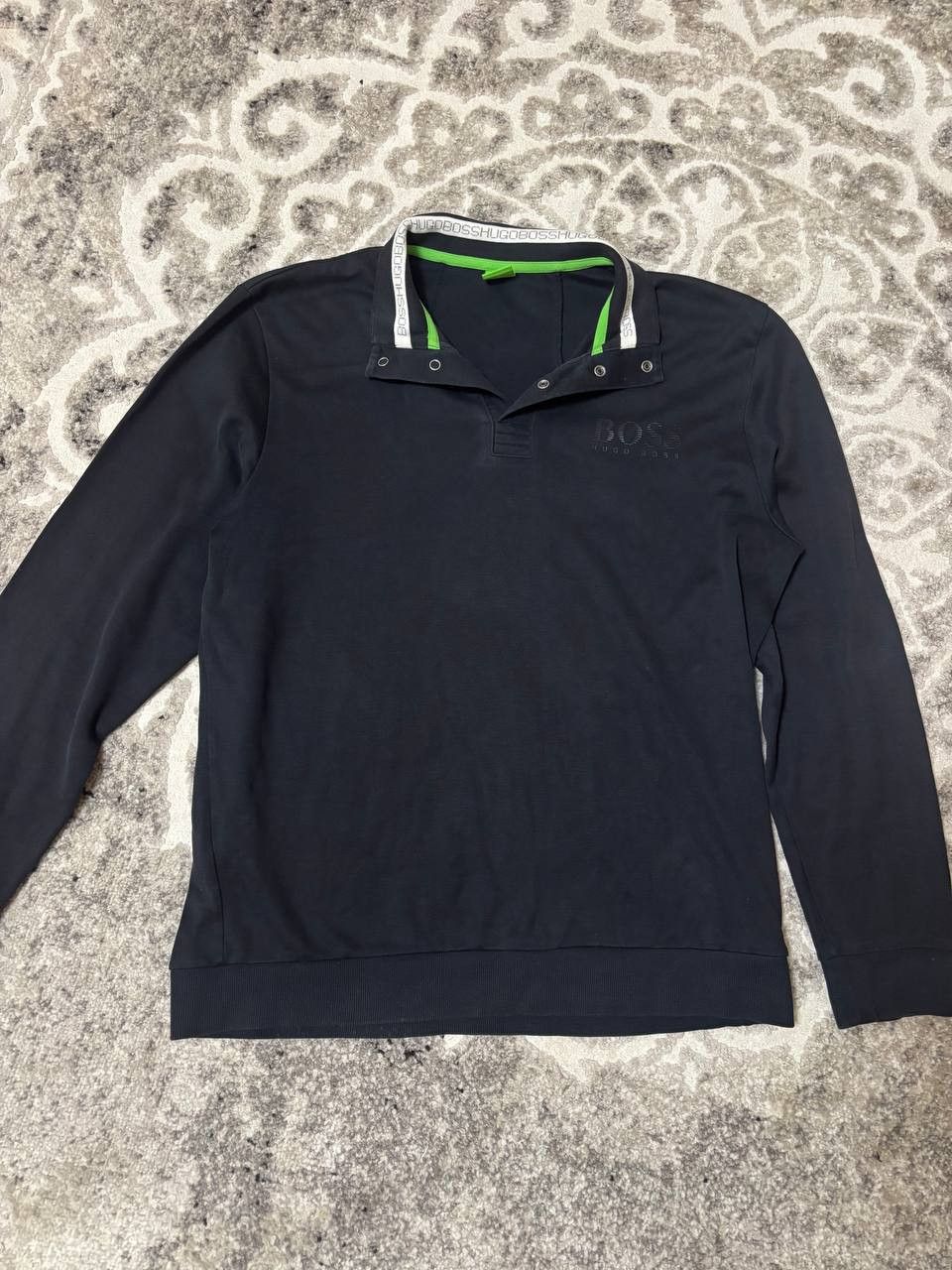 Hugo Boss HUGO BOSS Long Sleeve Polo / Sweatshirt (XL) Size US XL / EU 56 / 4 - 15 Thumbnail