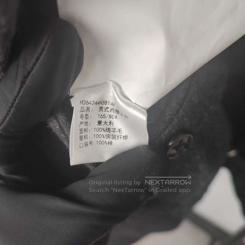 Hermes Hermes Woolen Gray Blazer Size 46L - 2 Thumbnail