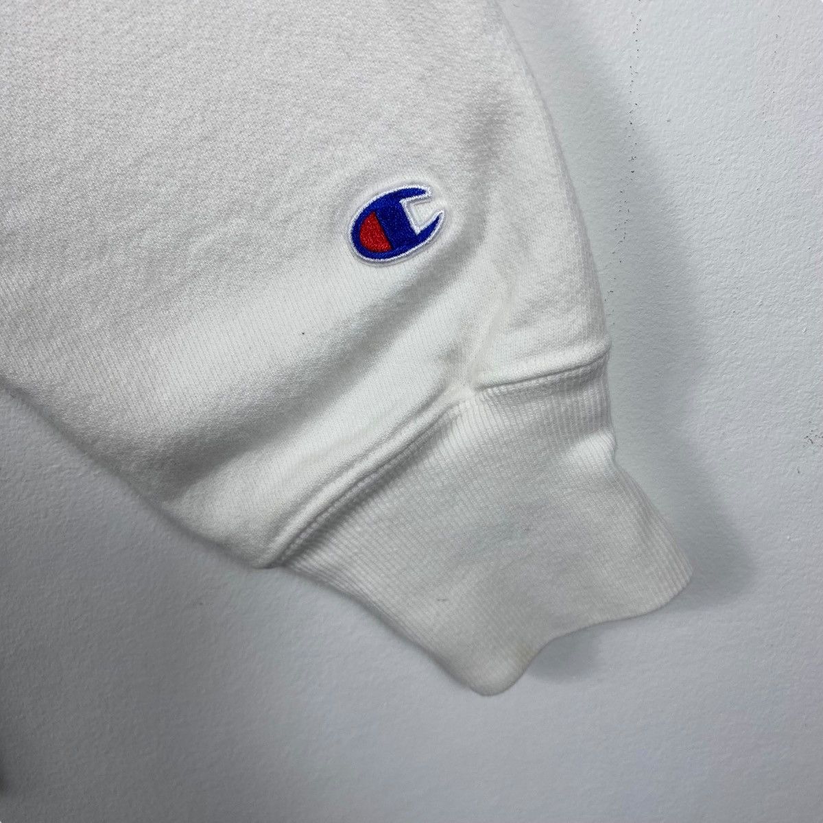 Champion × Vintage Vintage 00's CHAMPION Reverse Weave Small Logo Crewneck Size US L / EU 52-54 / 3 - 3 Thumbnail