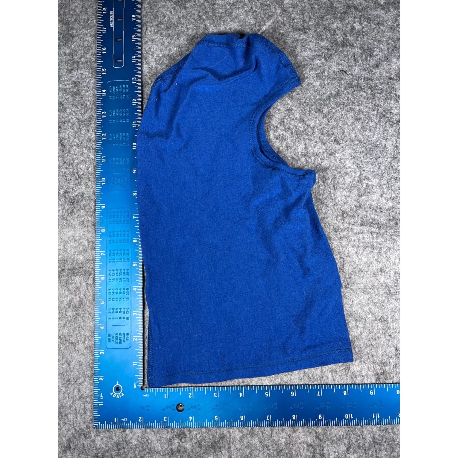 Vintage Ski Mask Seirus Adult One Size Blue Polyester Knit Balaclava Hat/Cap Winter Outdoor Ski Snowboard Men Family Style Casual Workwear Size ONE SIZE - 4 Thumbnail