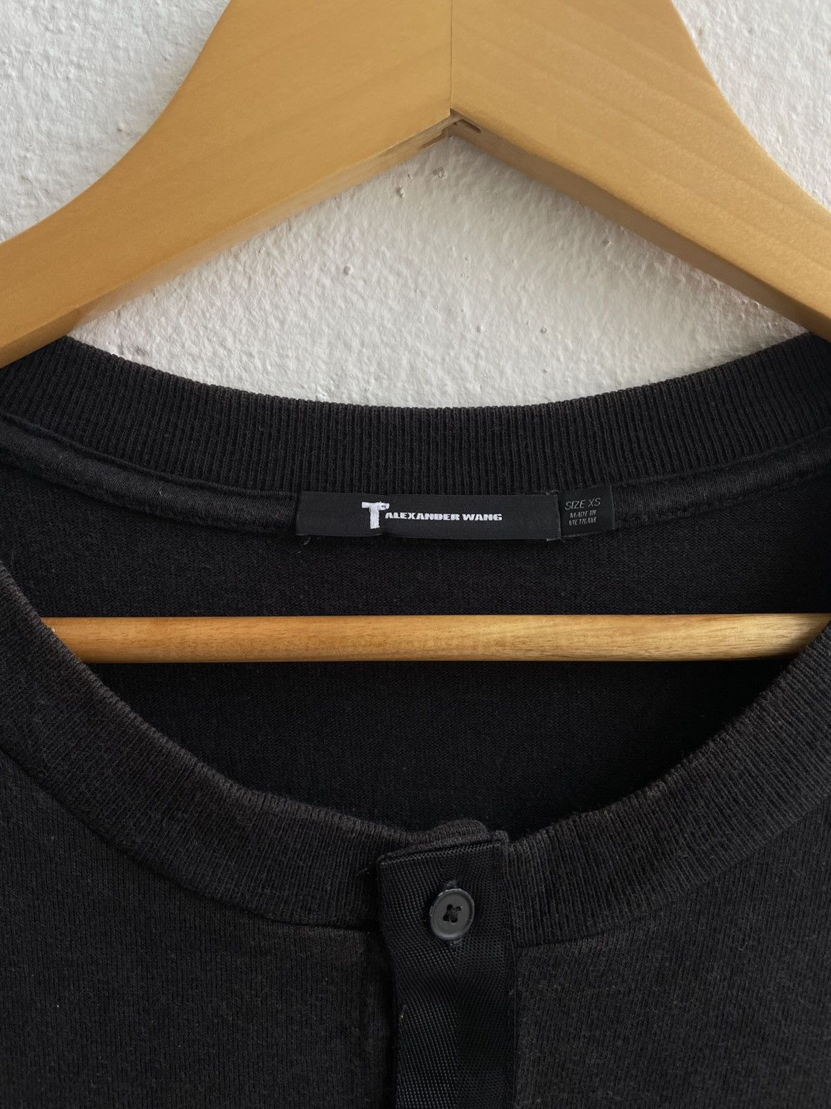 Alexander Wang T by Alexander Wang Half Button Short Sleeve Shirts Size US L / EU 52-54 / 3 - 5 Thumbnail