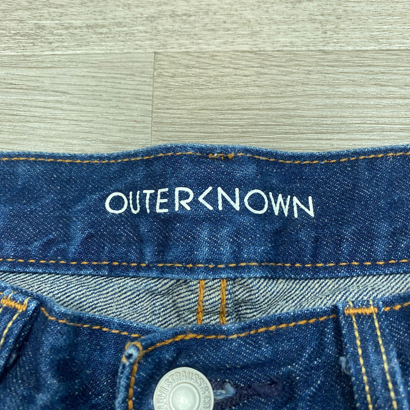 Levi's Levi's Outerknown 502 Big E Tapered Fit Jeans Men's 34x29 Size US 34 / EU 50 - 6 Thumbnail