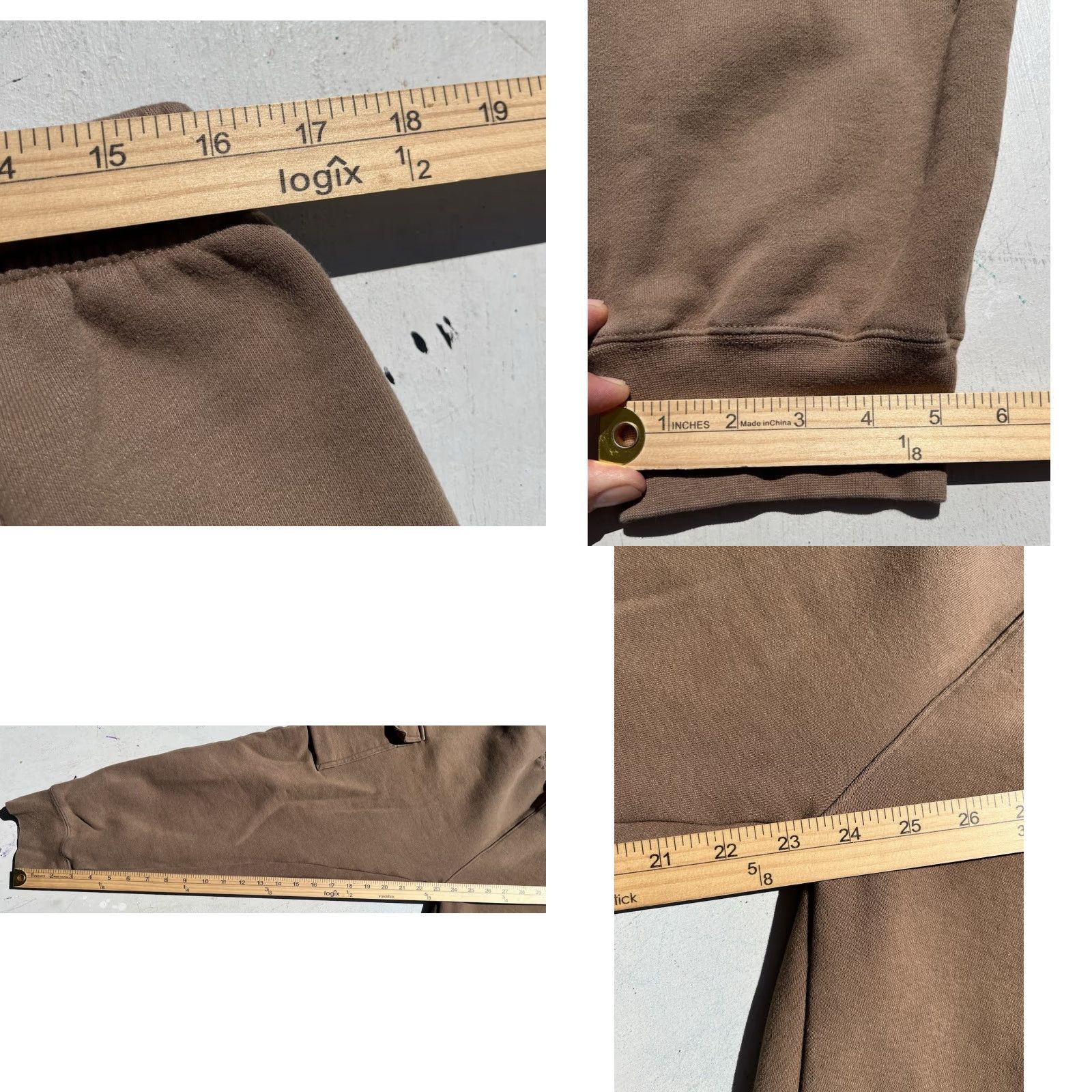 Vintage Men's Maison Article Joggers Brown Cargo L Embroidery Streetwear Taper Active Size US 33 - 9 Thumbnail