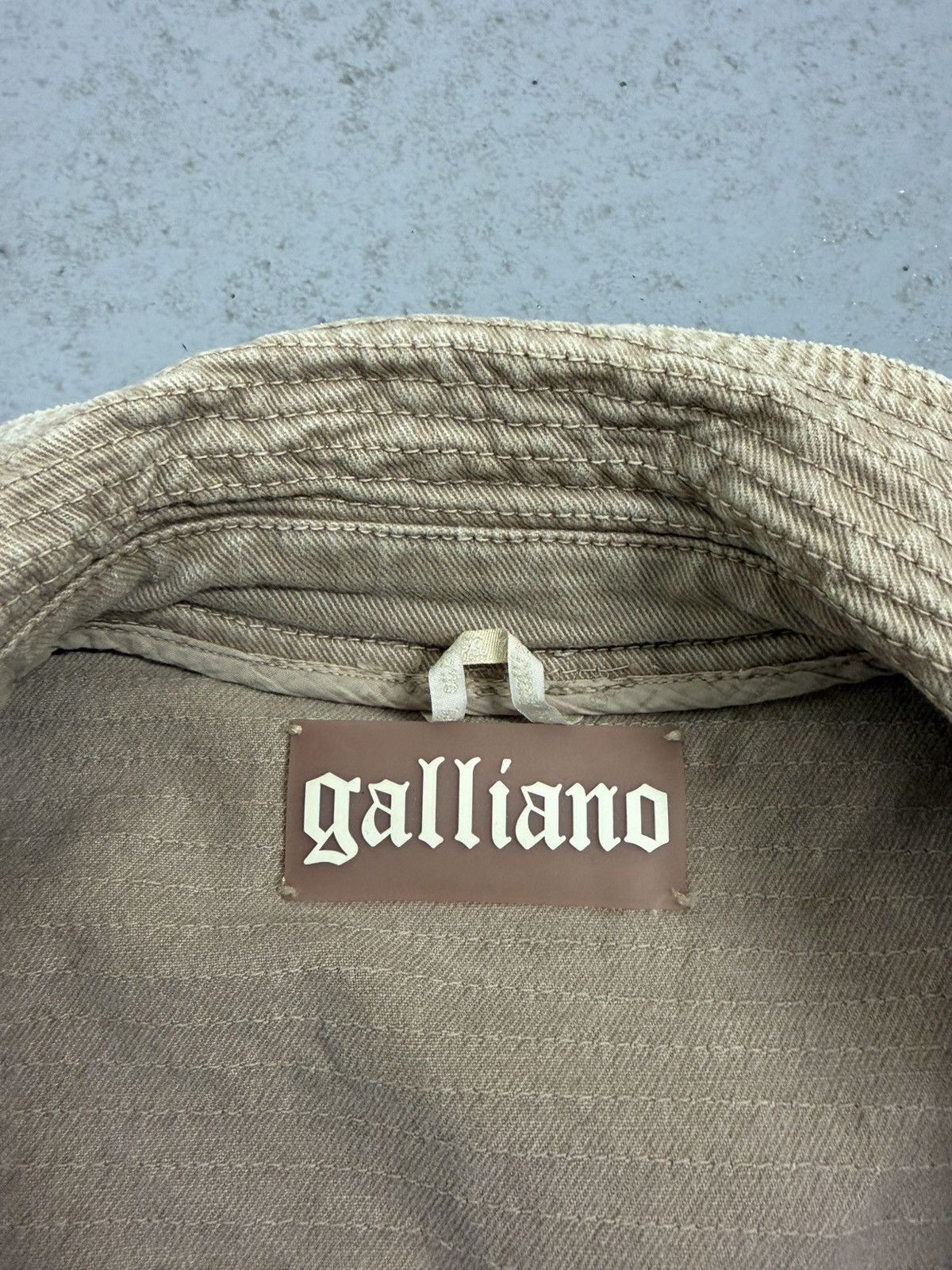 John Galliano Vintage 00s John Galliano Dense Biker Multi-pocket Jacket Size US S / EU 44-46 / 1 - 14 Thumbnail