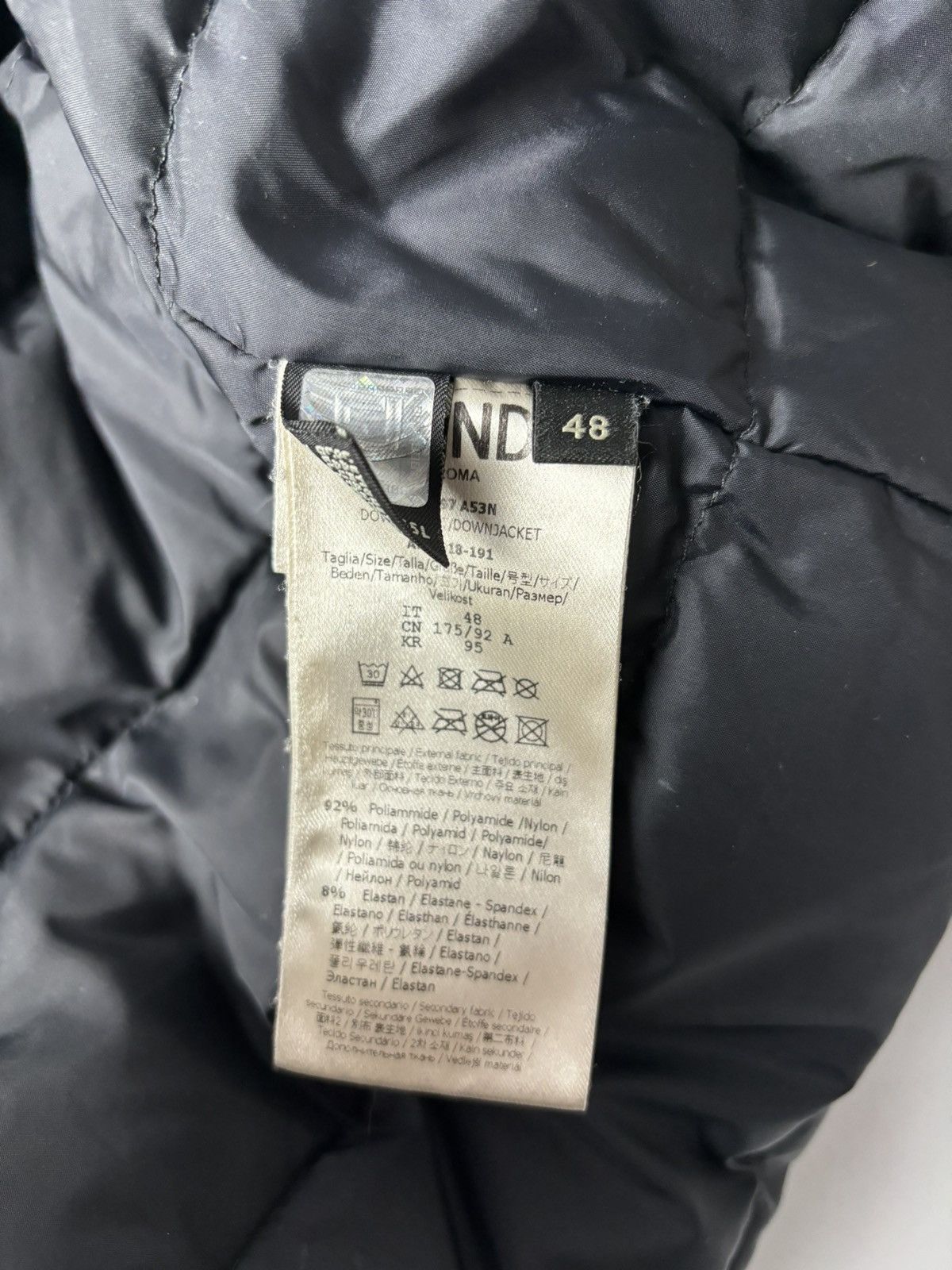 Fendi FENDI monogram hooded down puffer jacket coat SZ 48 Size US M / EU 48-50 / 2 - 7 Thumbnail