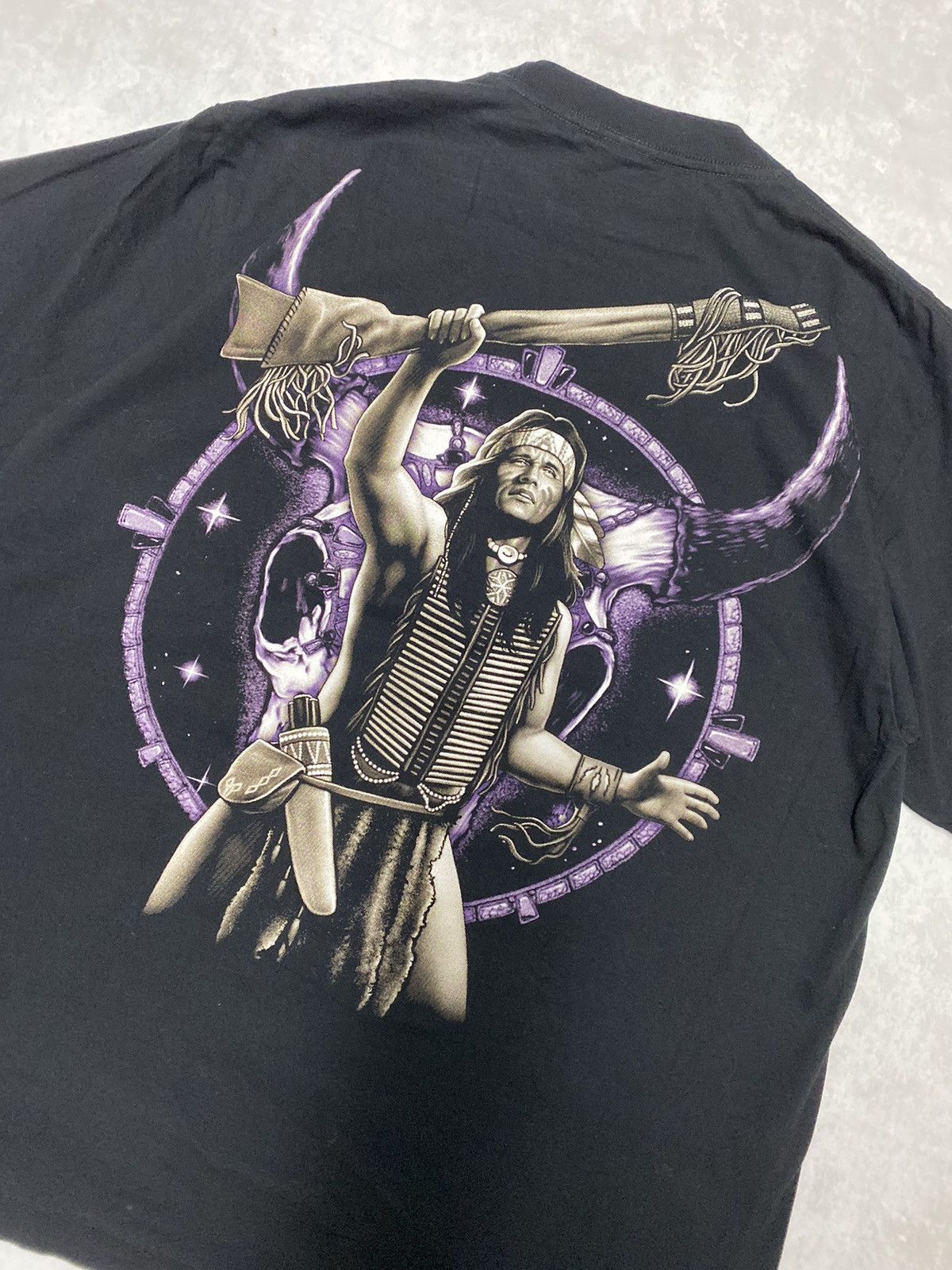 Vintage Vintage Y2K Crazy Grail Skater Streetwear Shotgun Tee XL Size US XL / EU 56 / 4 - 6 Thumbnail