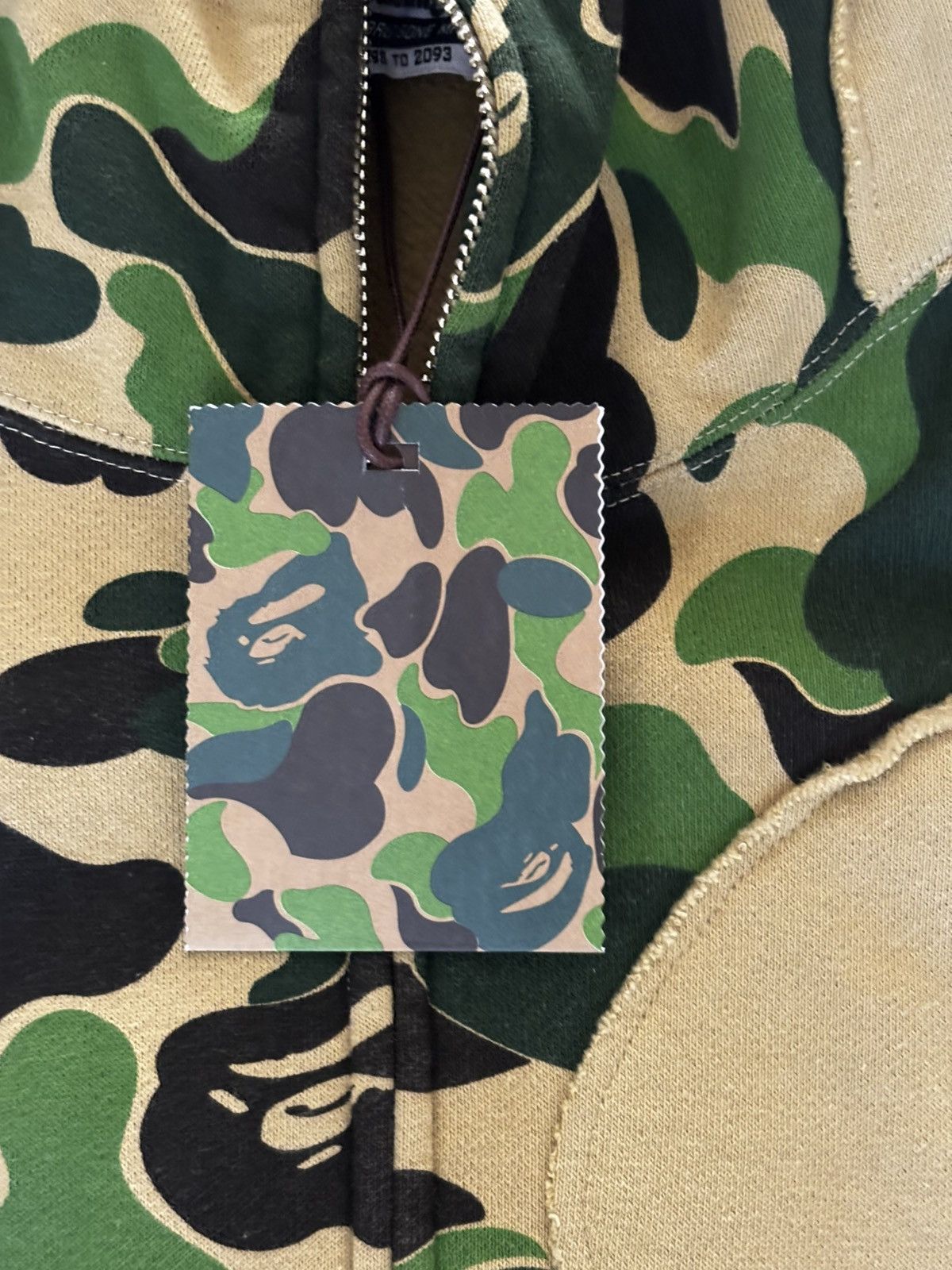 Bape Authentic ape bape abc camo patchwork full zip hoodie new Size US XL / EU 56 / 4 - 2 Thumbnail