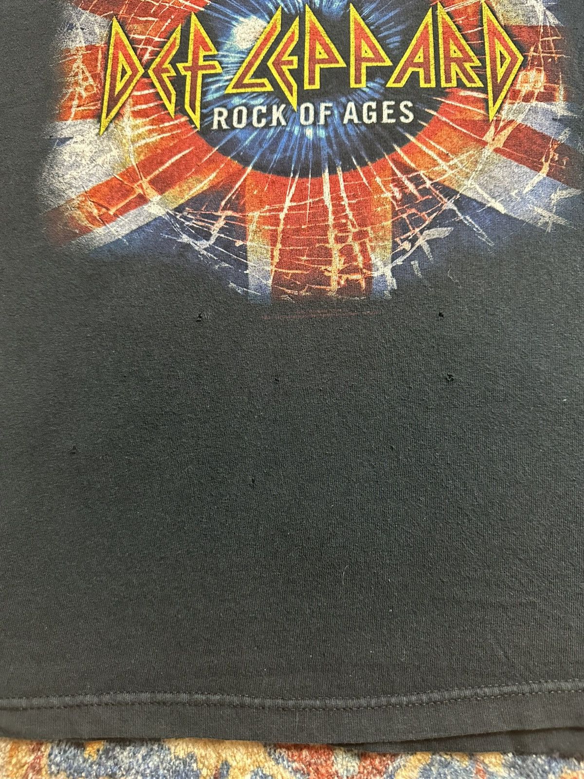 Band Tees × Vintage Vintage Def Leppard Rock Of Ages Band T-shirt Small Size US S / EU 44-46 / 1 - 6 Thumbnail