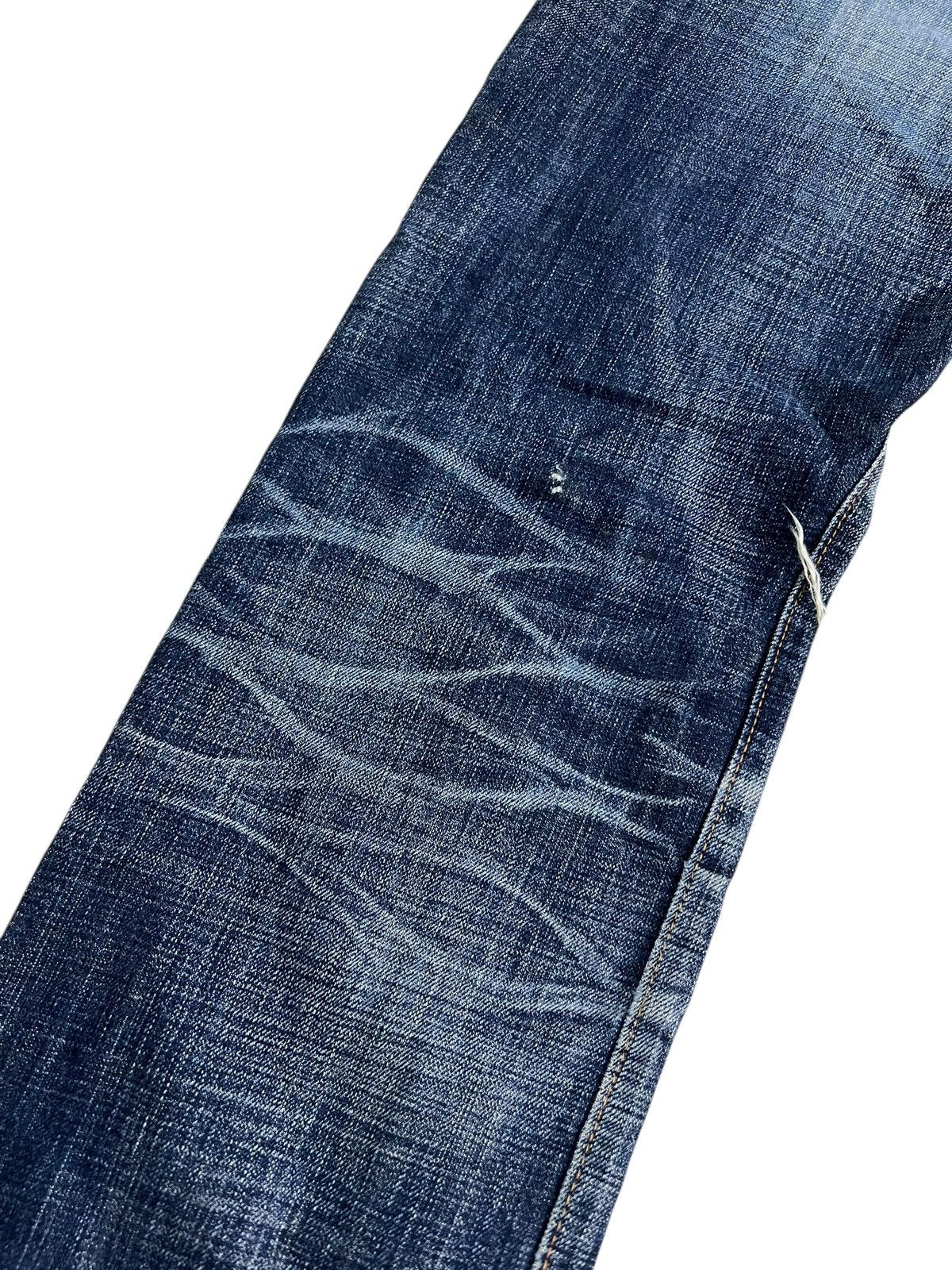 Japanese Brand Vintage Eternal Patchwork Distress Claw Jean Japan Size US 34 / EU 50 - 13 Thumbnail