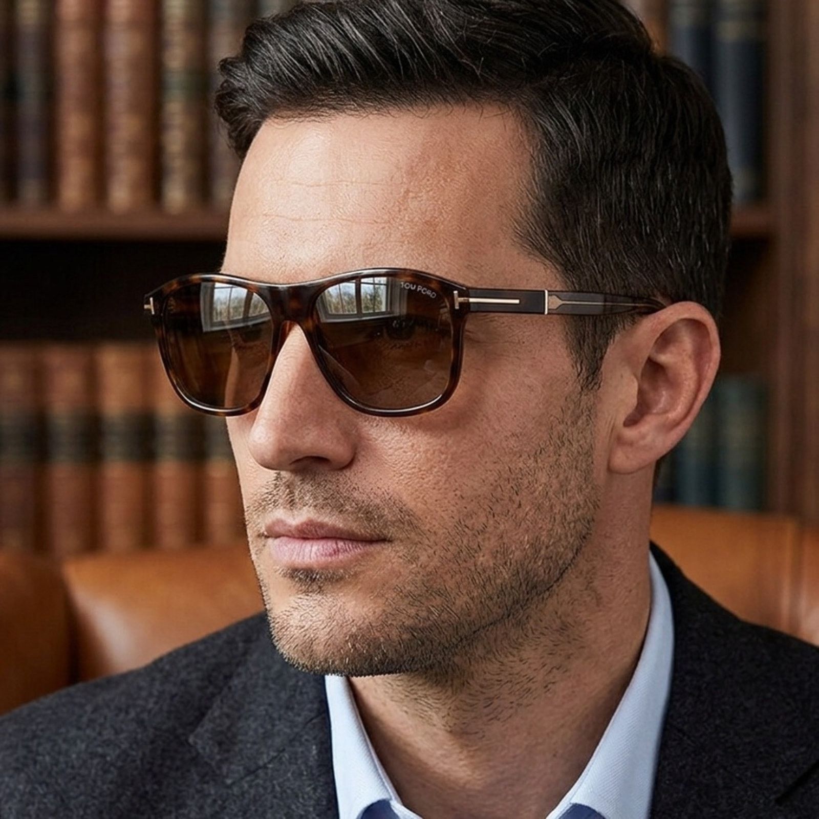Tom Ford New! Tom Ford Frances FT1081 52E Brown Tortoise Sunglasses Size ONE SIZE - 2 Thumbnail