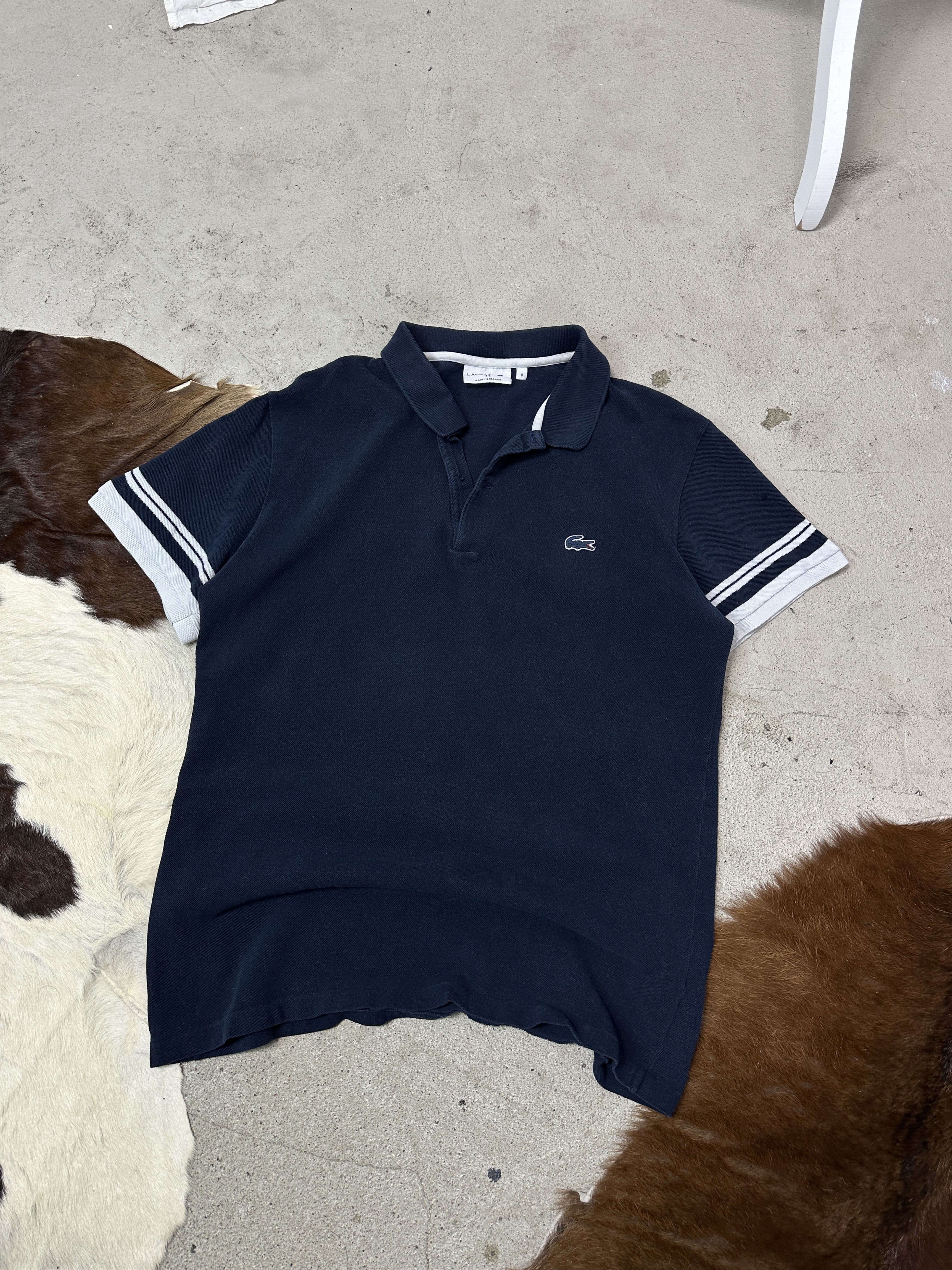Lacoste Vintage Sporty Streetwear Lacoste Polo T-shirt 00s Size US L / EU 52-54 / 3 - 1 Thumbnail