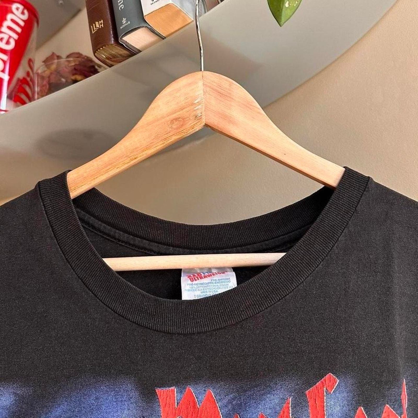 Band Tees × Vintage Vintage 1993 Meat Loaf Band T-Shirt Size US XL / EU 56 / 4 - 6 Thumbnail