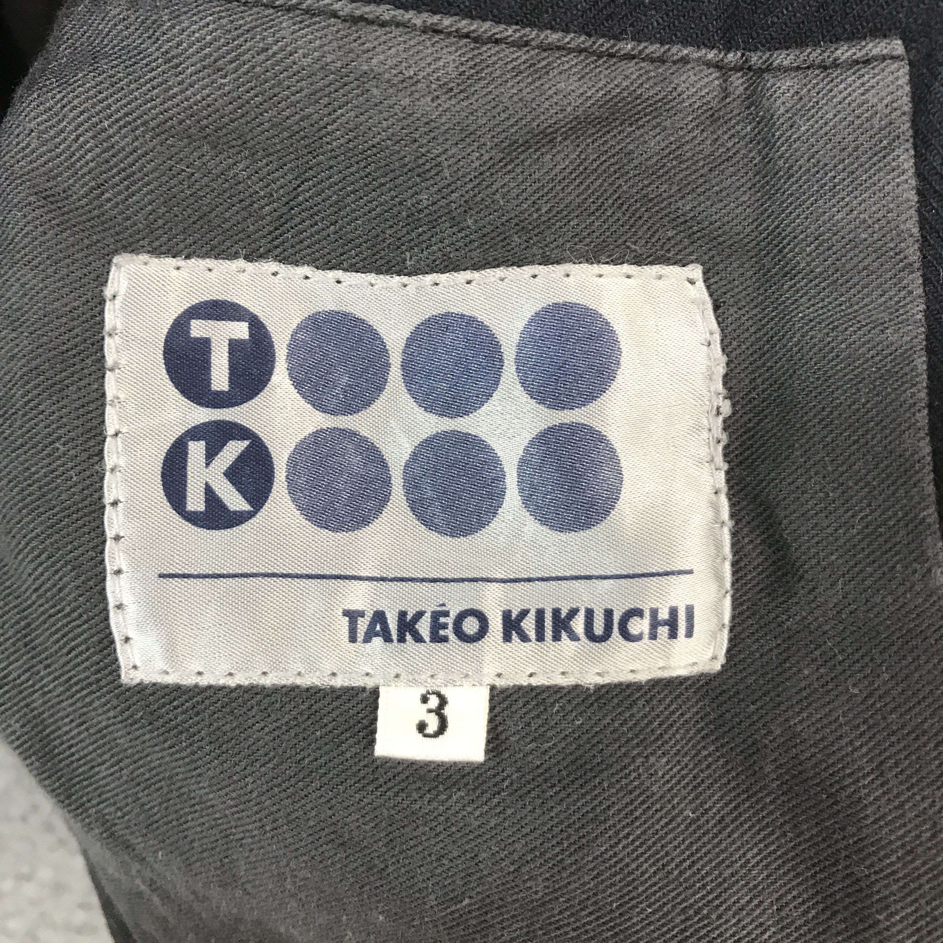 Takeo Kikuchi TAKEO KIKUCHI BLACK JACKET DOUBLE BREASTED DESIGN Size US L / EU 52-54 / 3 - 11 Thumbnail