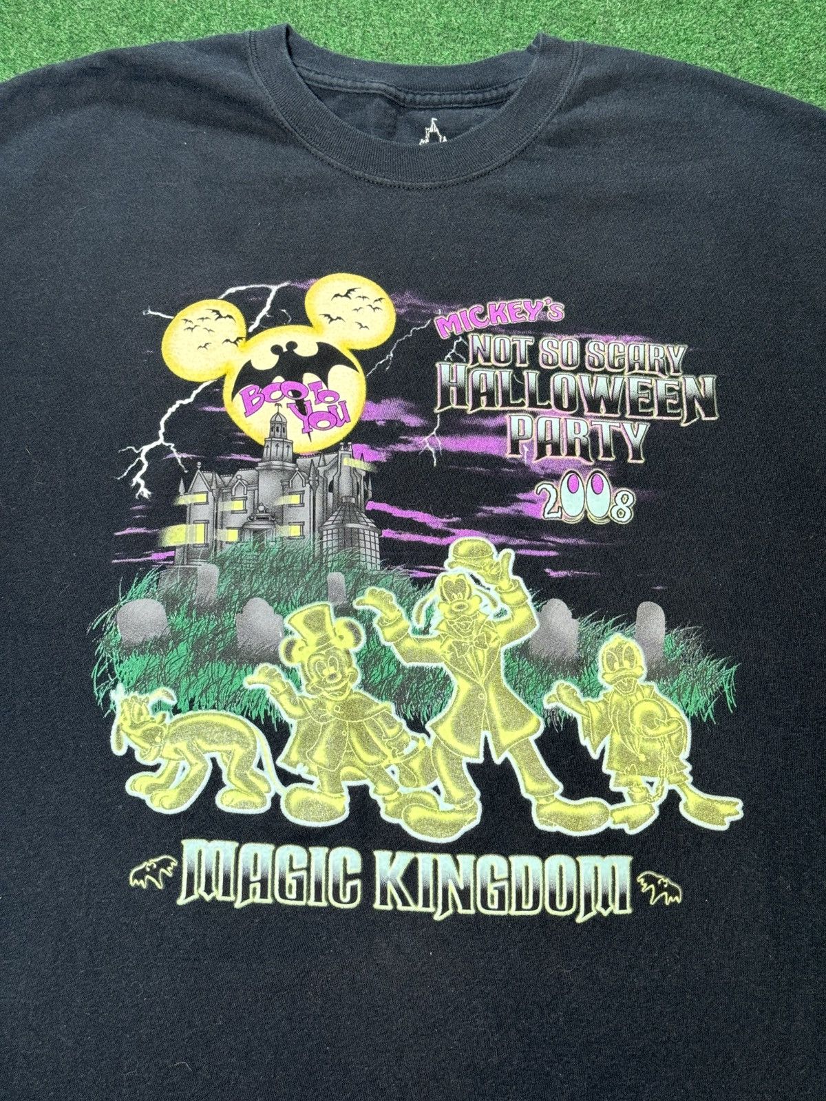 Disney Y2K Disney Mickey’s Not So Scary Halloween Party XL T Shirt Size US XL / EU 56 / 4 - 2 Thumbnail