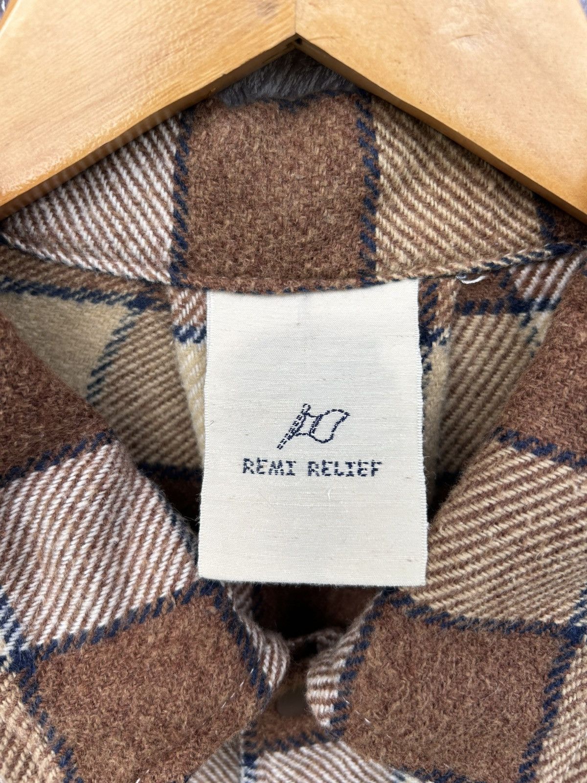 Remi Relief Remi Relief flannel snapbutton checkered jacket Size US M / EU 48-50 / 2 - 5 Thumbnail