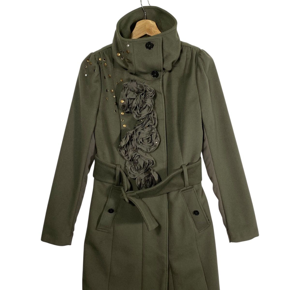 Patrizia Pepe Patrizia Pepe Firenze Cappotto/Coat Green Lane Colour Size M / US 6-8 / IT 42-44 - 4 Thumbnail