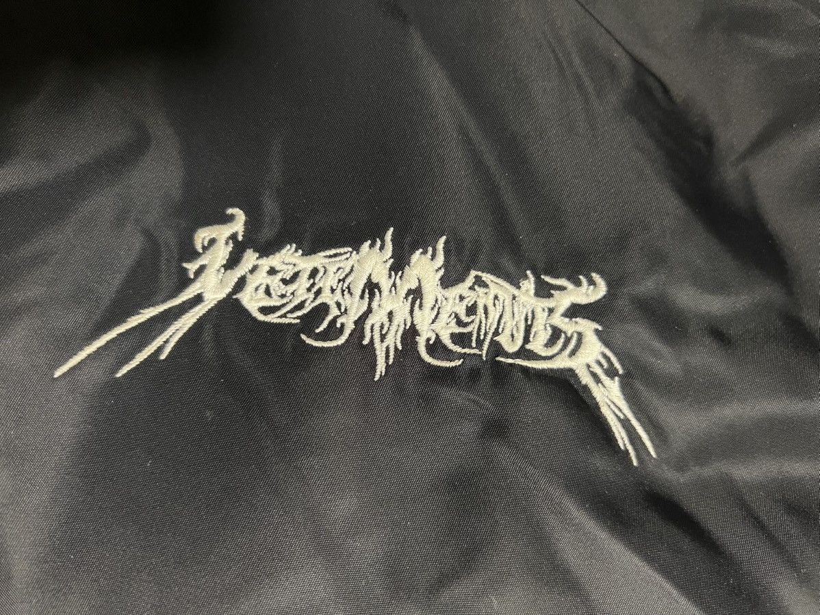 Vetements Vetements TFD Total Fucking Darkness Femme Bomber Size XS / US 0-2 / IT 36-38 - 5 Thumbnail