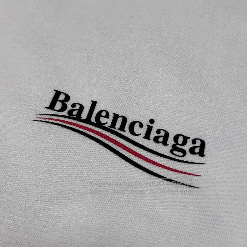Balenciaga Balenciaga Short Sleeve T-Shirt with Coca-Cola Wave Print Size US S / EU 44-46 / 1 - 3 Thumbnail