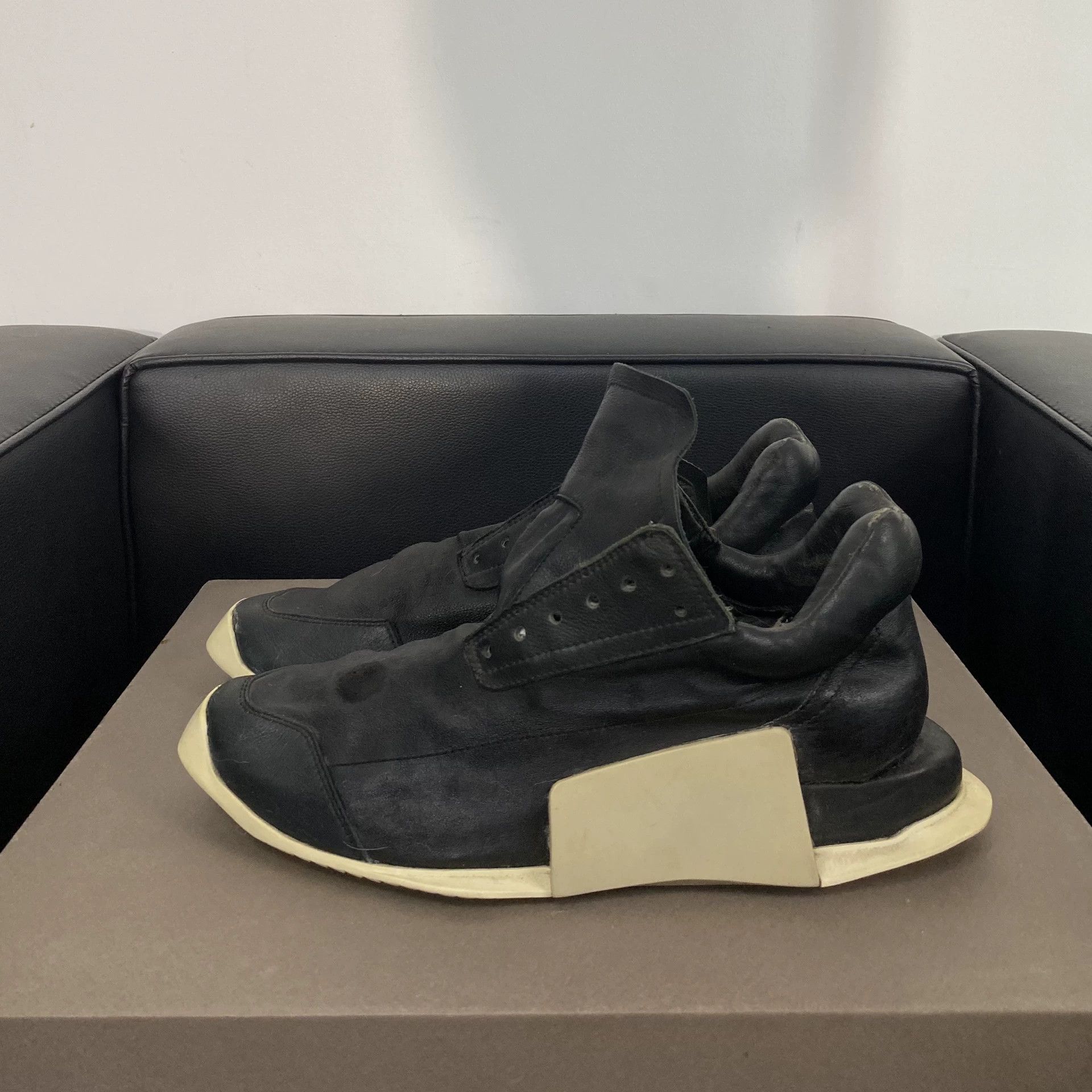 Rick Owens Rickowens adidas Collaboration Tank Low-Top Size US 6.5 / EU 39-40 - 1 Thumbnail