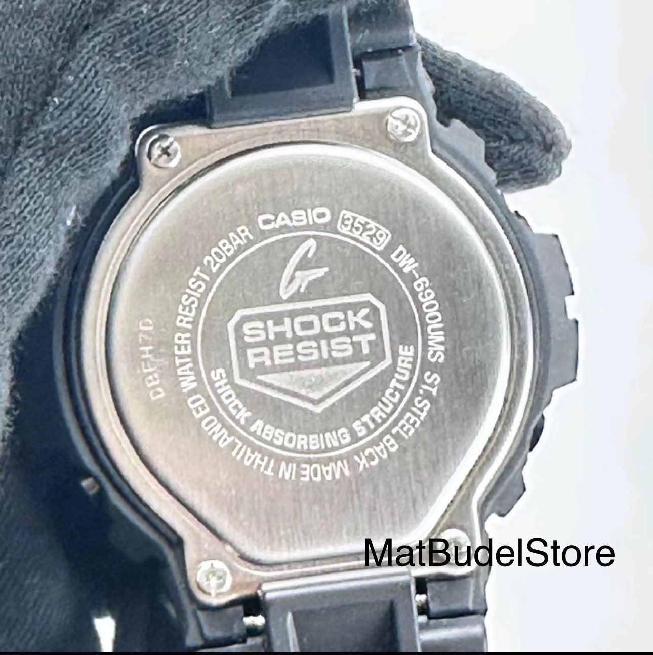 G Shock CASIO G-SHOCK AUTHENTIC DW-6900MS-1DR Size ONE SIZE - 4 Thumbnail
