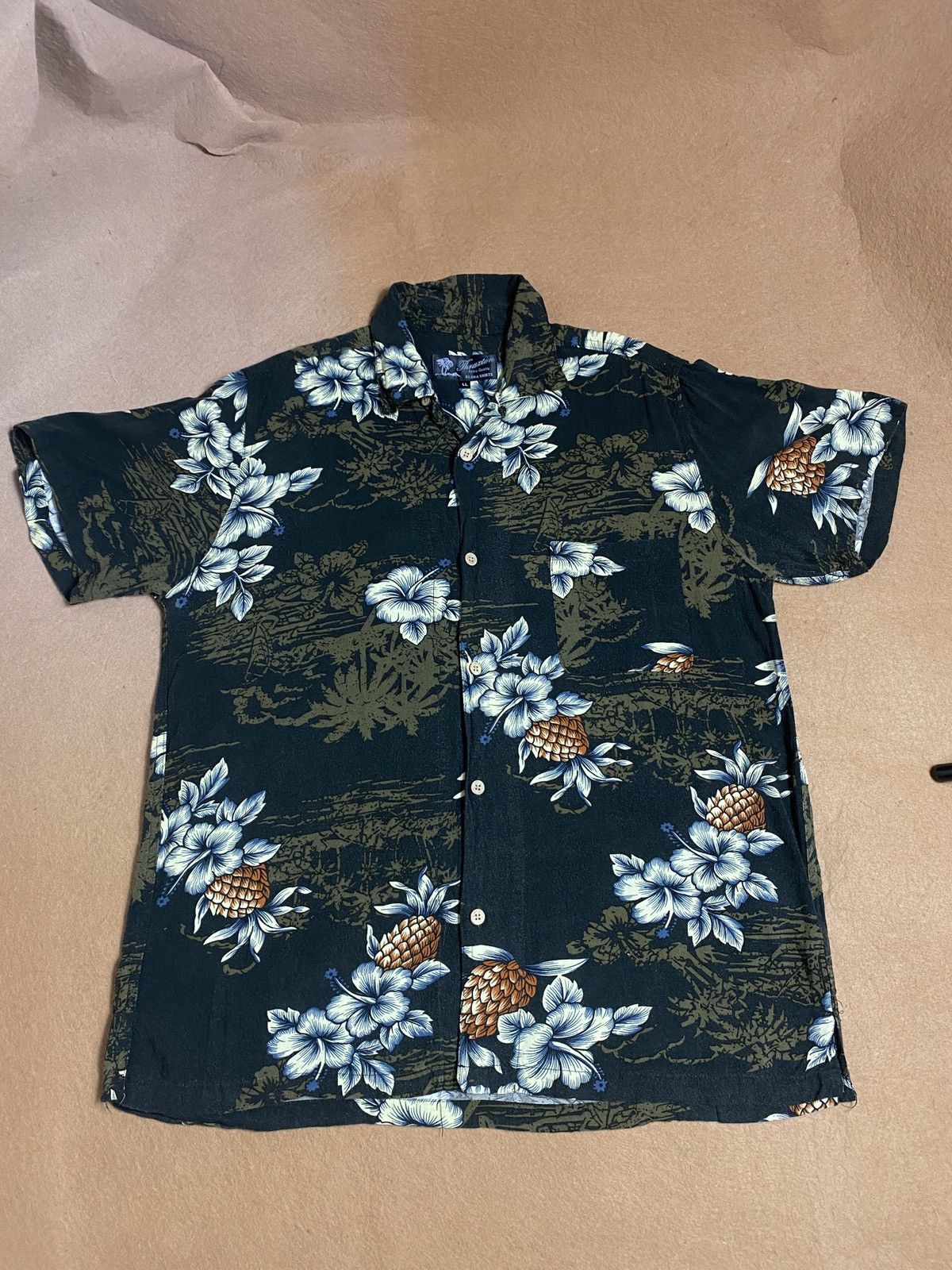 Designer × Vintage Vintage Aloha hawaiian shirt button up Size US L / EU 52-54 / 3 - 1 Thumbnail