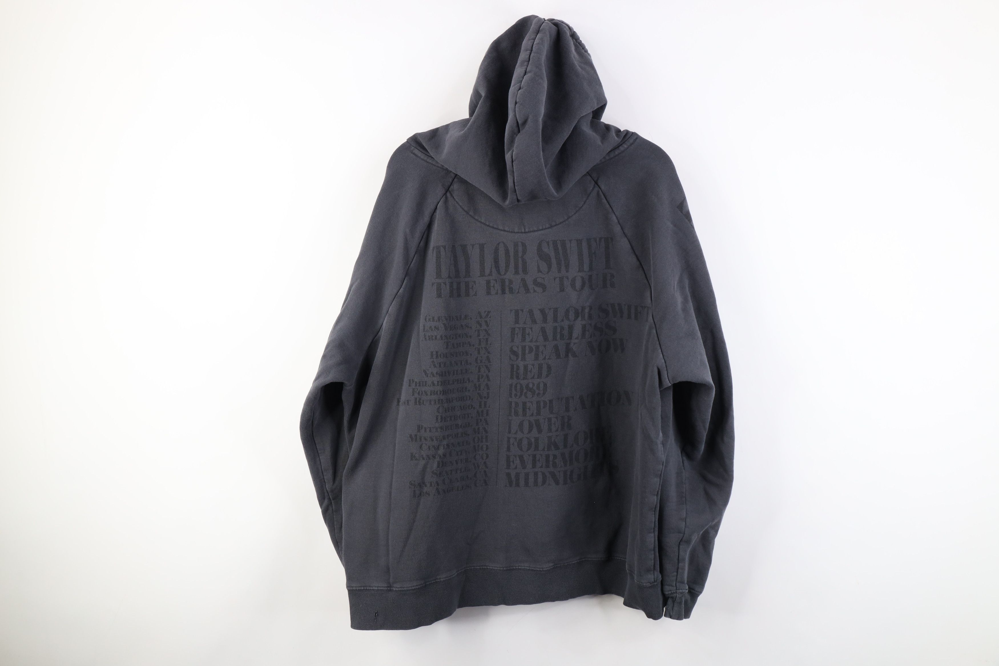 Vintage Taylor Swift Official Eras Tour Concert Hoodie Sweatshirt Size L / US 10 / IT 46 - 15 Thumbnail
