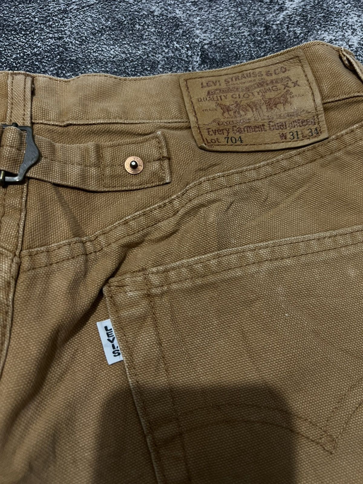 Levi's Vintage Clothing Levi’s 1930 Repro LVC 704 Duck Canvas Size US 30 / EU 46 - 4 Thumbnail