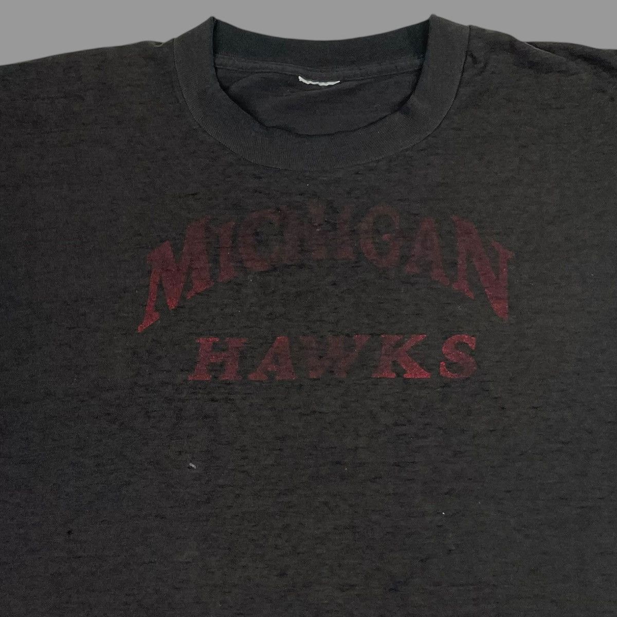 Vintage Vintage 90s faded college t shirt Size US XL / EU 56 / 4 - 3 Thumbnail