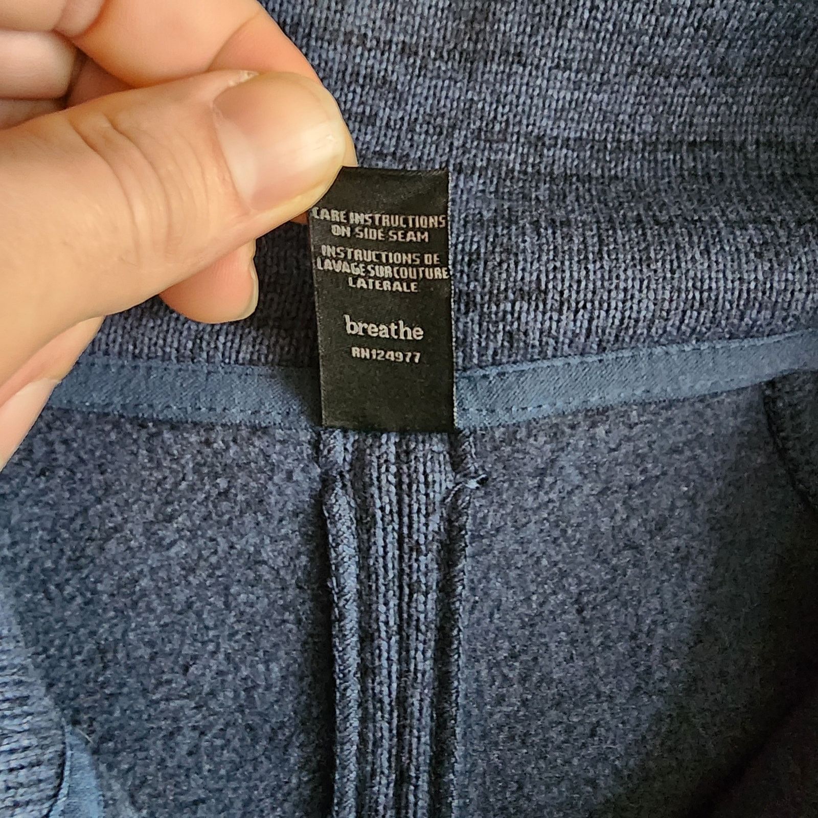 Prana Prana Blue Recycled Polyester Zip Sweater Medium Size US M / EU 48-50 / 2 - 5 Thumbnail