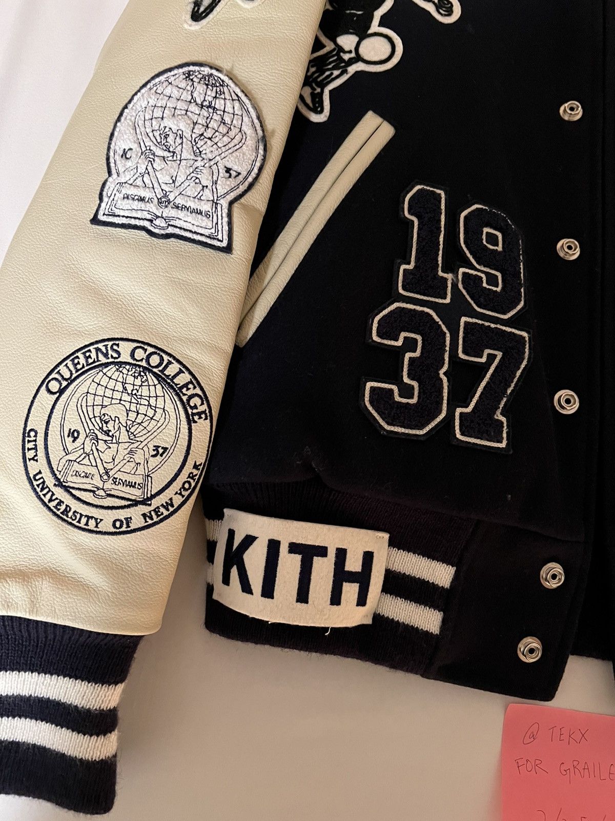 Kith × Russell Athletic Kith Russell Athletic CUNY Queens College Golden Bear Jacket Size US S / EU 44-46 / 1 - 10 Thumbnail