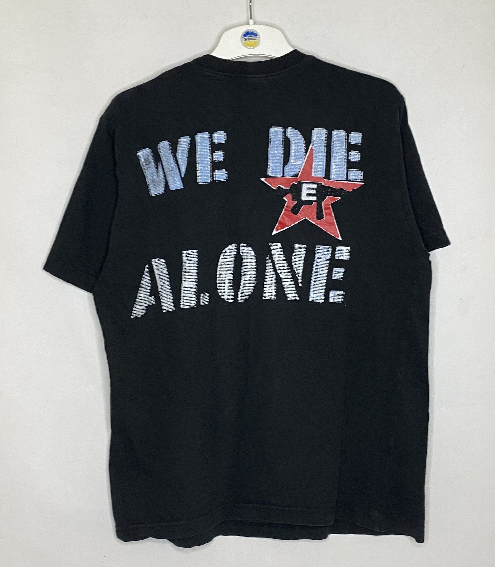 Eminem × Rap Tees × Vintage VINTAGE EMINEM WE DIE ALONE RAP TEE T SHIRT RARE SIZE L Size US L / EU 52-54 / 3 - 2 Thumbnail