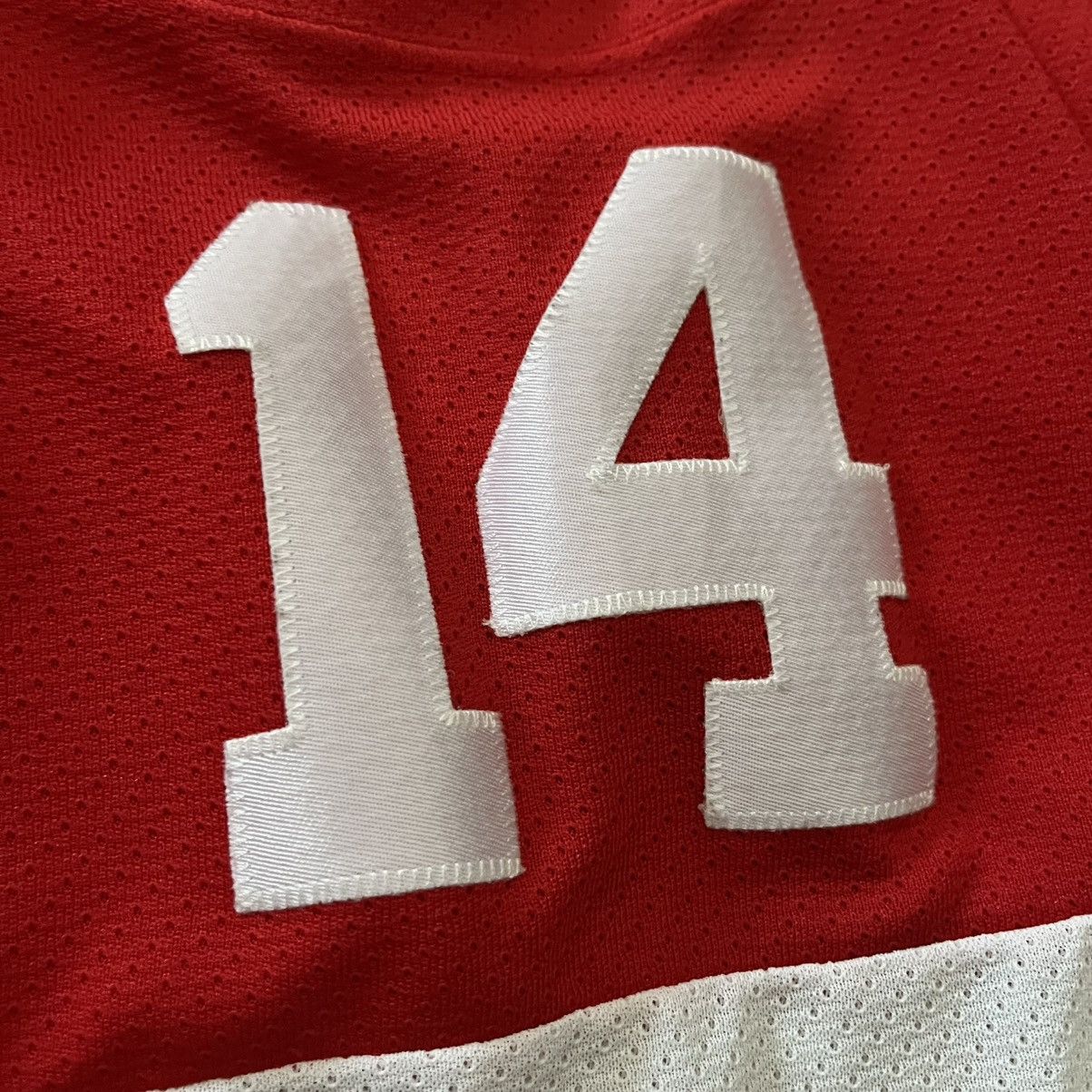 Ccm × NHL VintageCCM Detroit RedWings#14 Brendan Shanahan HockeyJersey Size US L / EU 52-54 / 3 - 10 Thumbnail