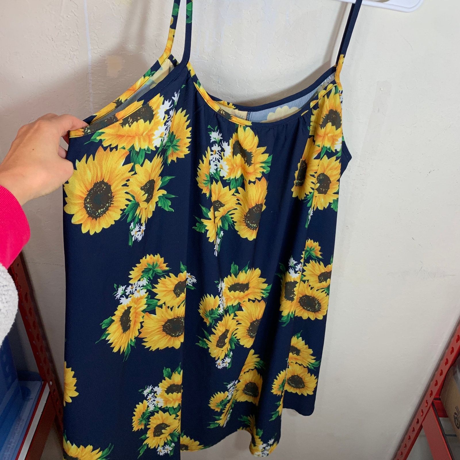 Other Women's Summer Sleeveless Sunflower Print Size L Size L / US 10 / IT 46 - 8 Thumbnail