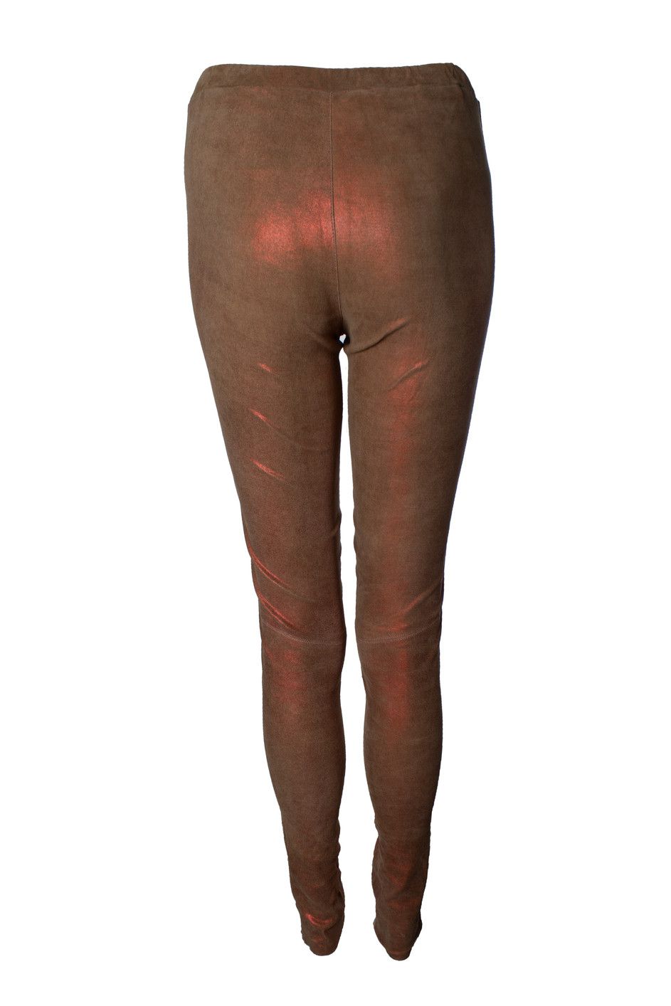 Other Lou Andrea, metallic coated leather trousers Size 26" / US 2 / IT 38 - 2 Thumbnail