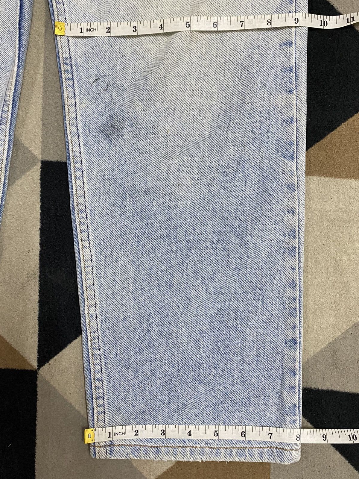 Levi's Vintage Clothing Vintage Levis 510 90’s Faded Wash Distressed Jeans Size US 30 / EU 46 - 16 Thumbnail