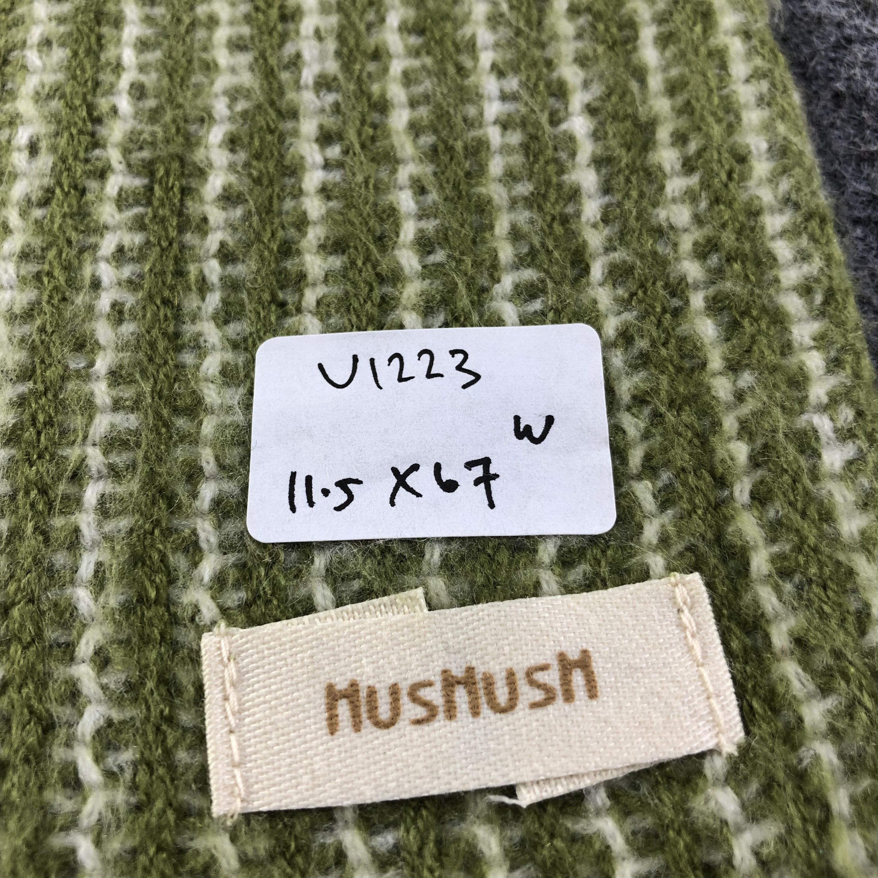 Vintage Hush Hush Wool Scarf Muffler V1223 Size ONE SIZE - 6 Thumbnail