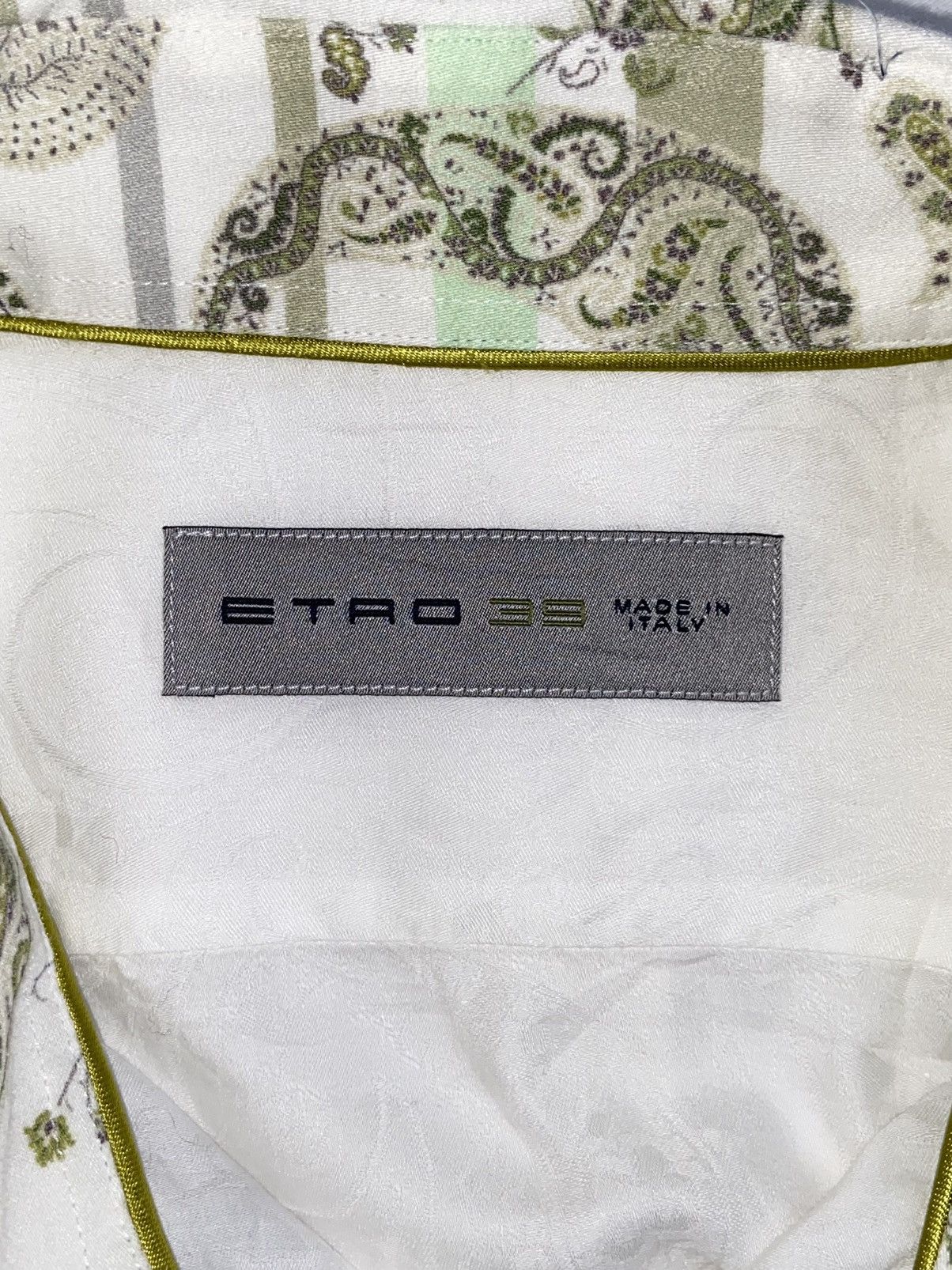 Etro ETRO Motive White Shirt Size US S / EU 44-46 / 1 - 6 Thumbnail
