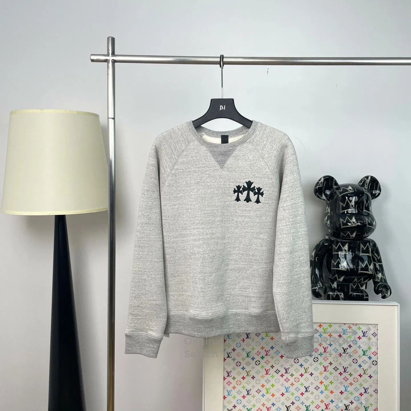 Chrome Hearts chrome hearts gray long sleeve sweatshirt. Size US M / EU 48-50 / 2 - 1 Thumbnail